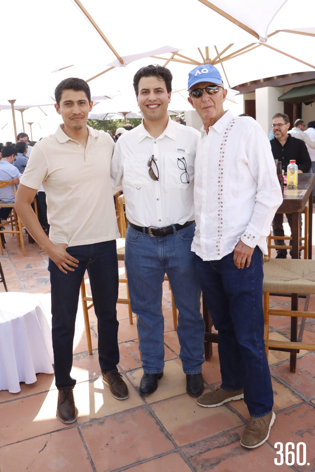 $!Jorge Tovar, Gerardo y Gerardo Garza.