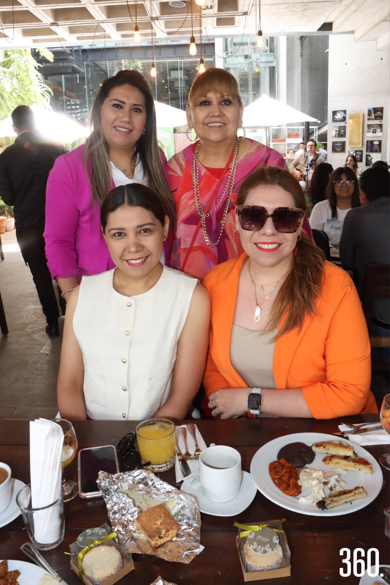 $!Mayela Magallanes, Martha Luna, Anahí y Griselda Magallanes.