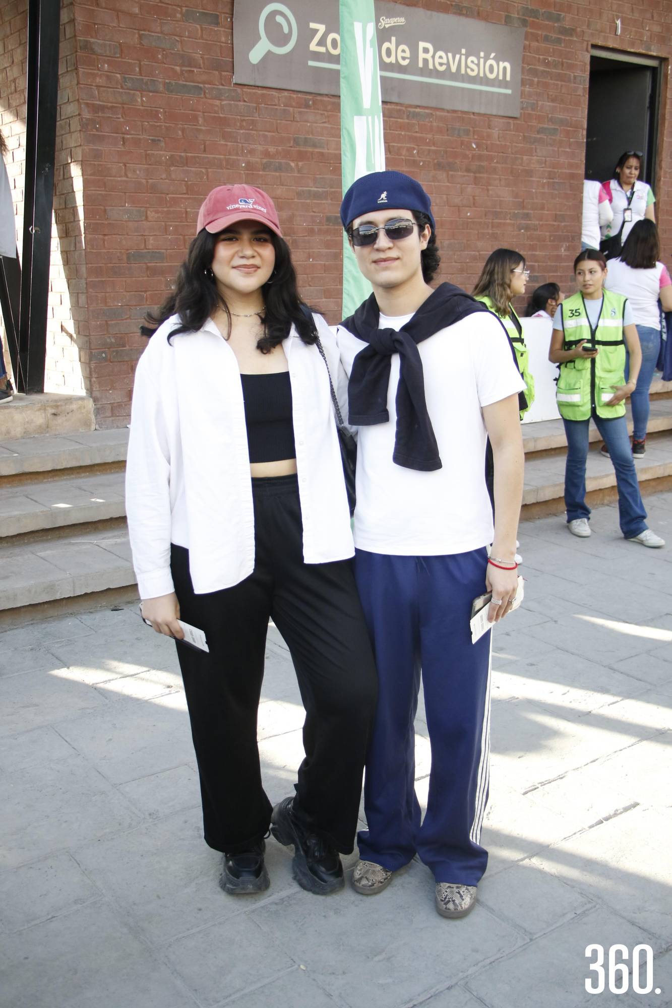 $!Andrea Lizzet Moreno y Christian Cortés.