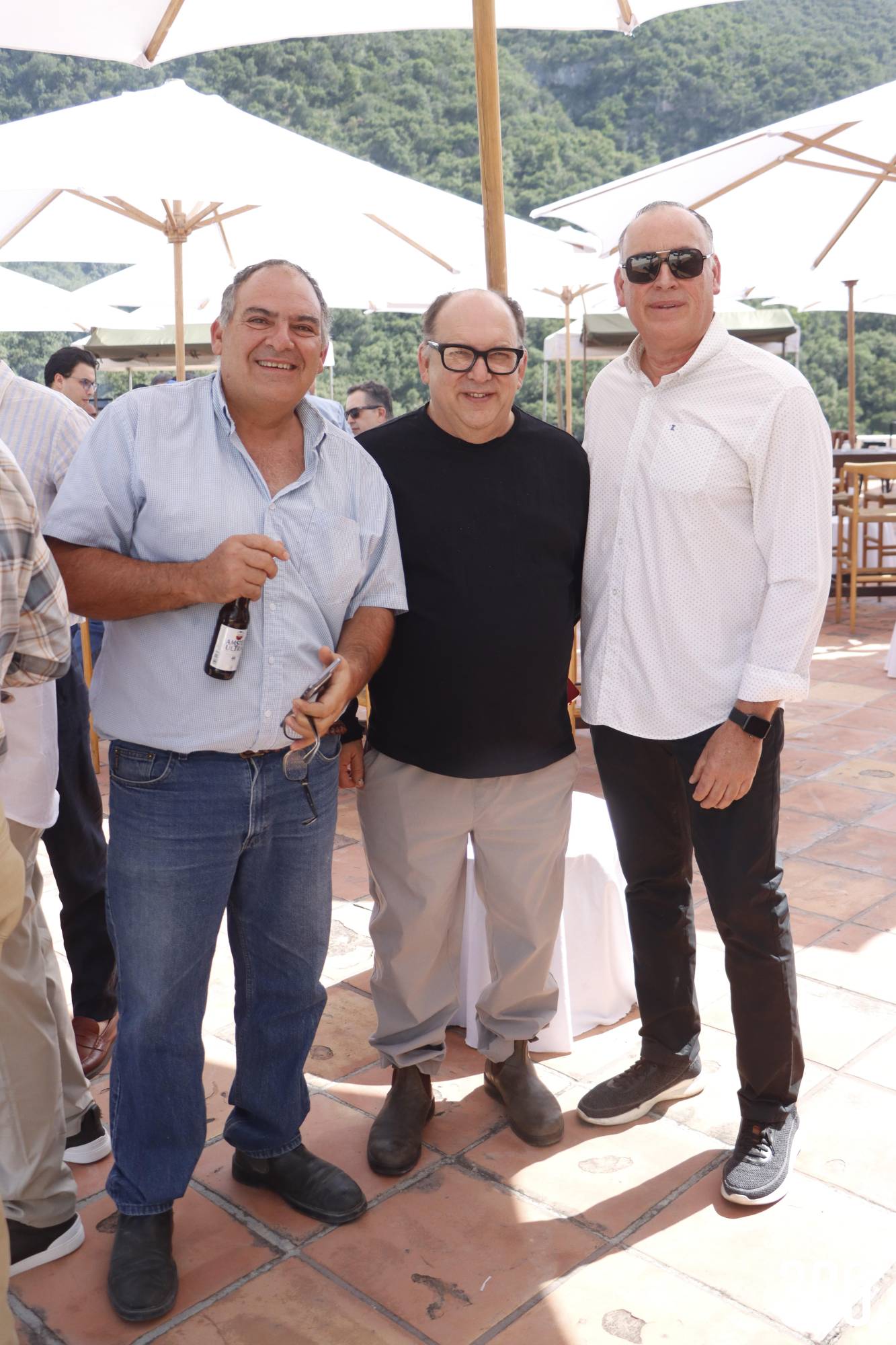 $!Mario De Nigris, Federico Jordán y Carlos Tapia.