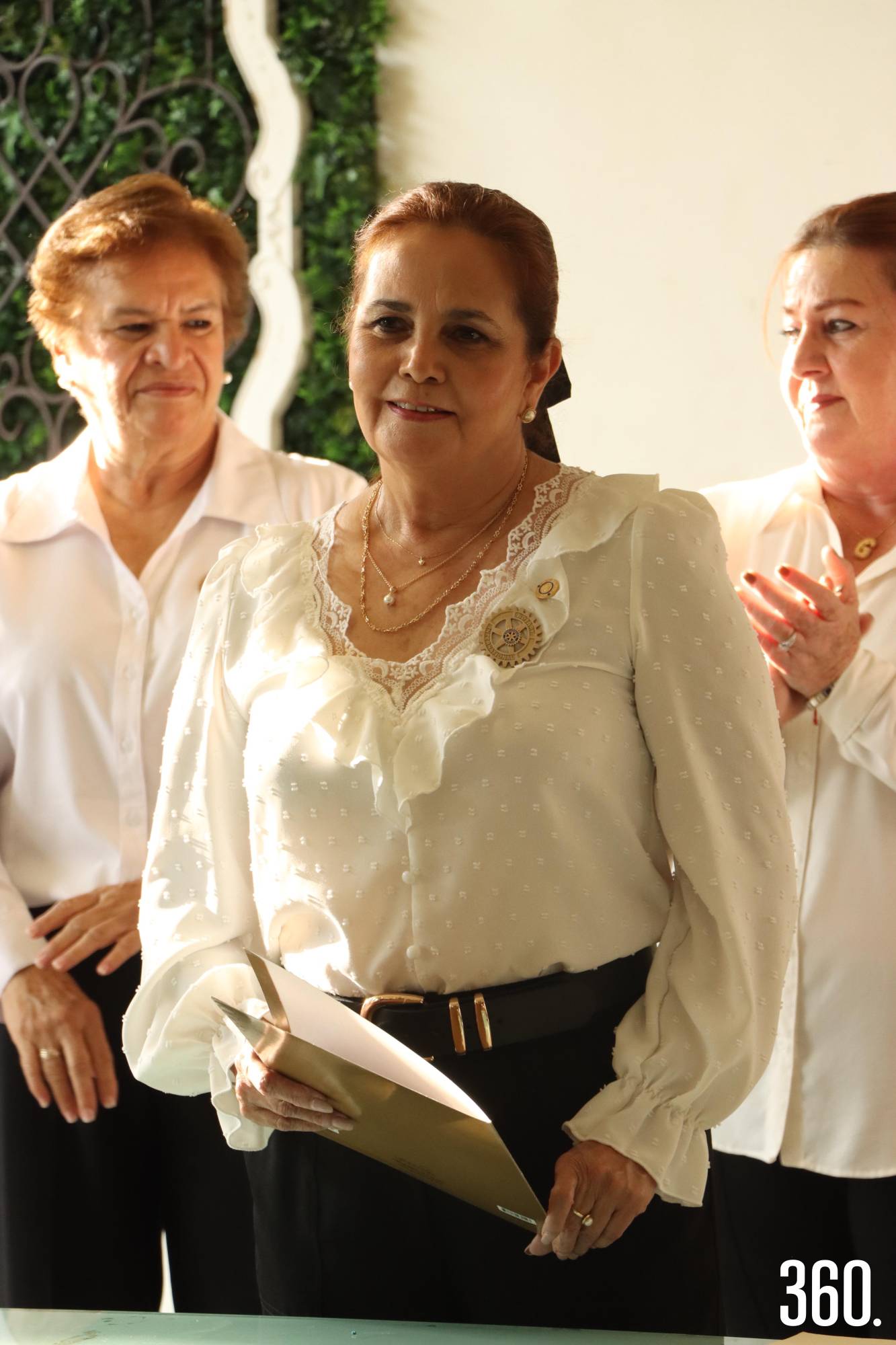 $!Lorena Valdés, presidenta del Club Rotario Saltillo Empresarial.