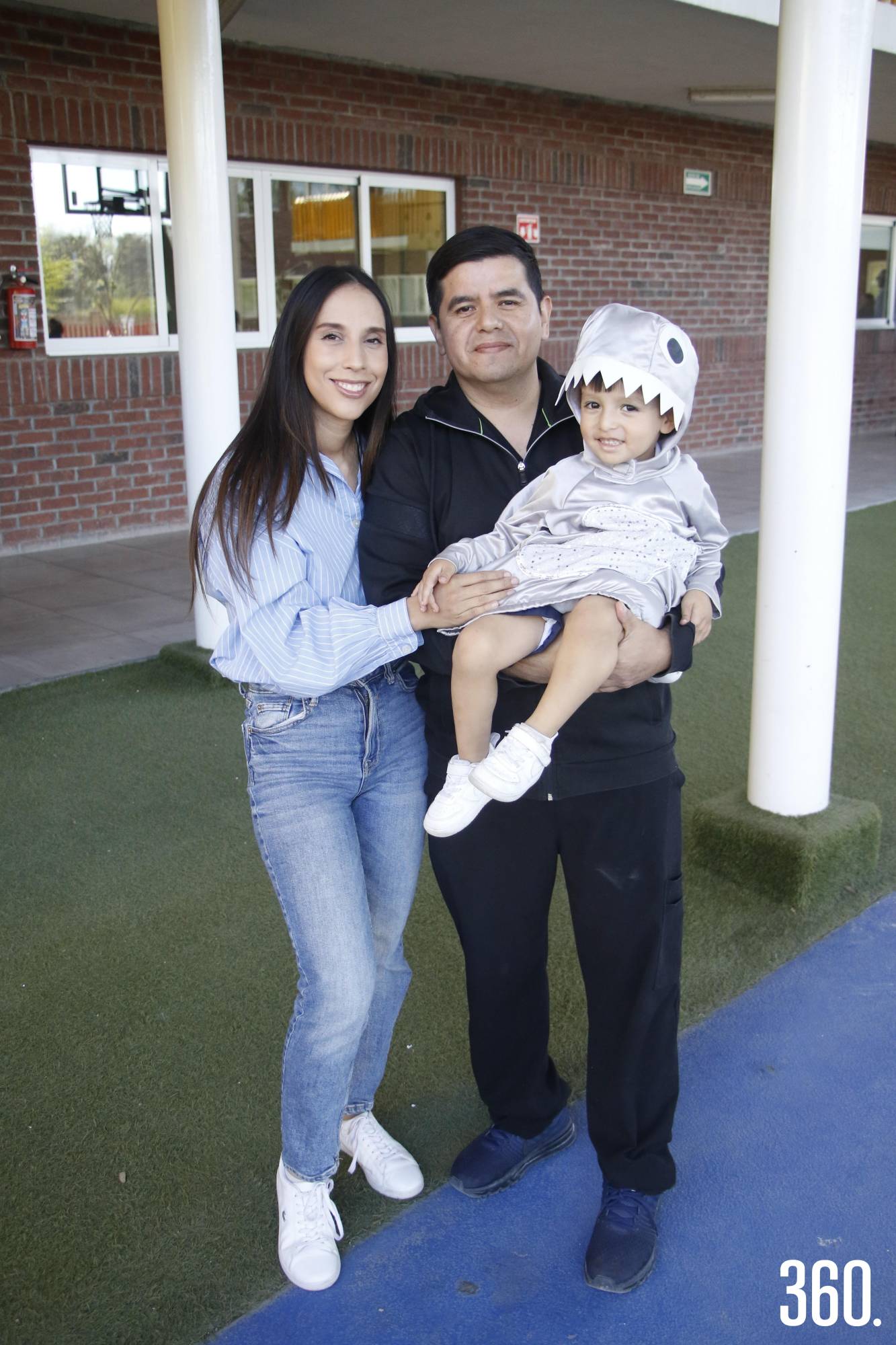 $!Andrea González, César y Matías Peralta.