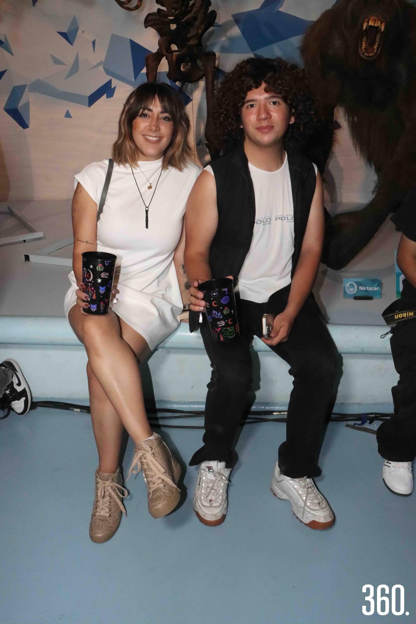 $!Geraldine Carreón y Nahum López.