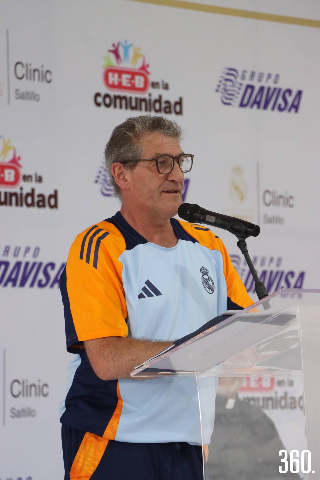 $!Mikel Lasa, entrenador de la Fundación Real Madrid.