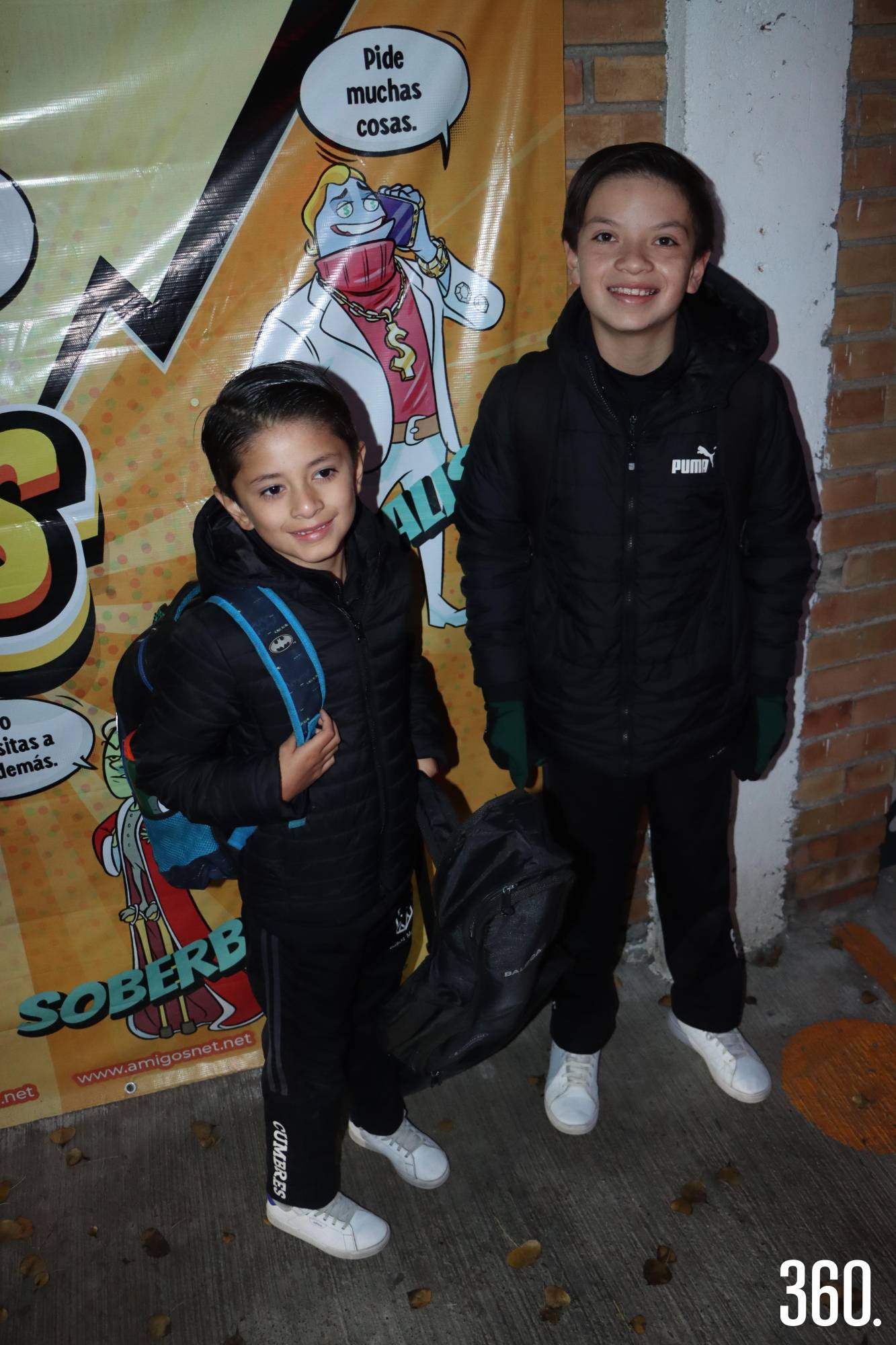 $!Sebastián y Max Balboa.