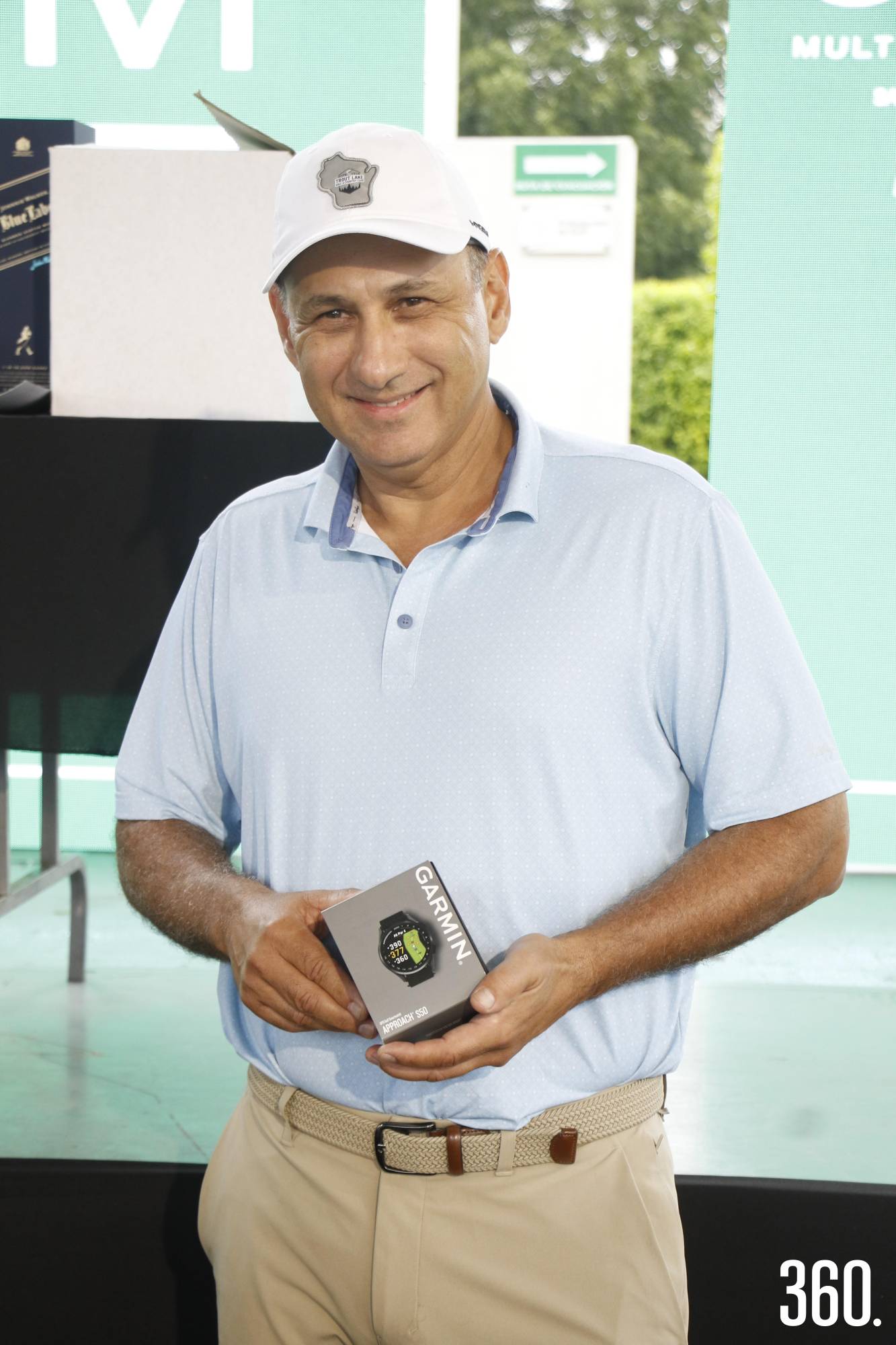 $!Eduardo López, 1er lugar O’YES hoyo 18.