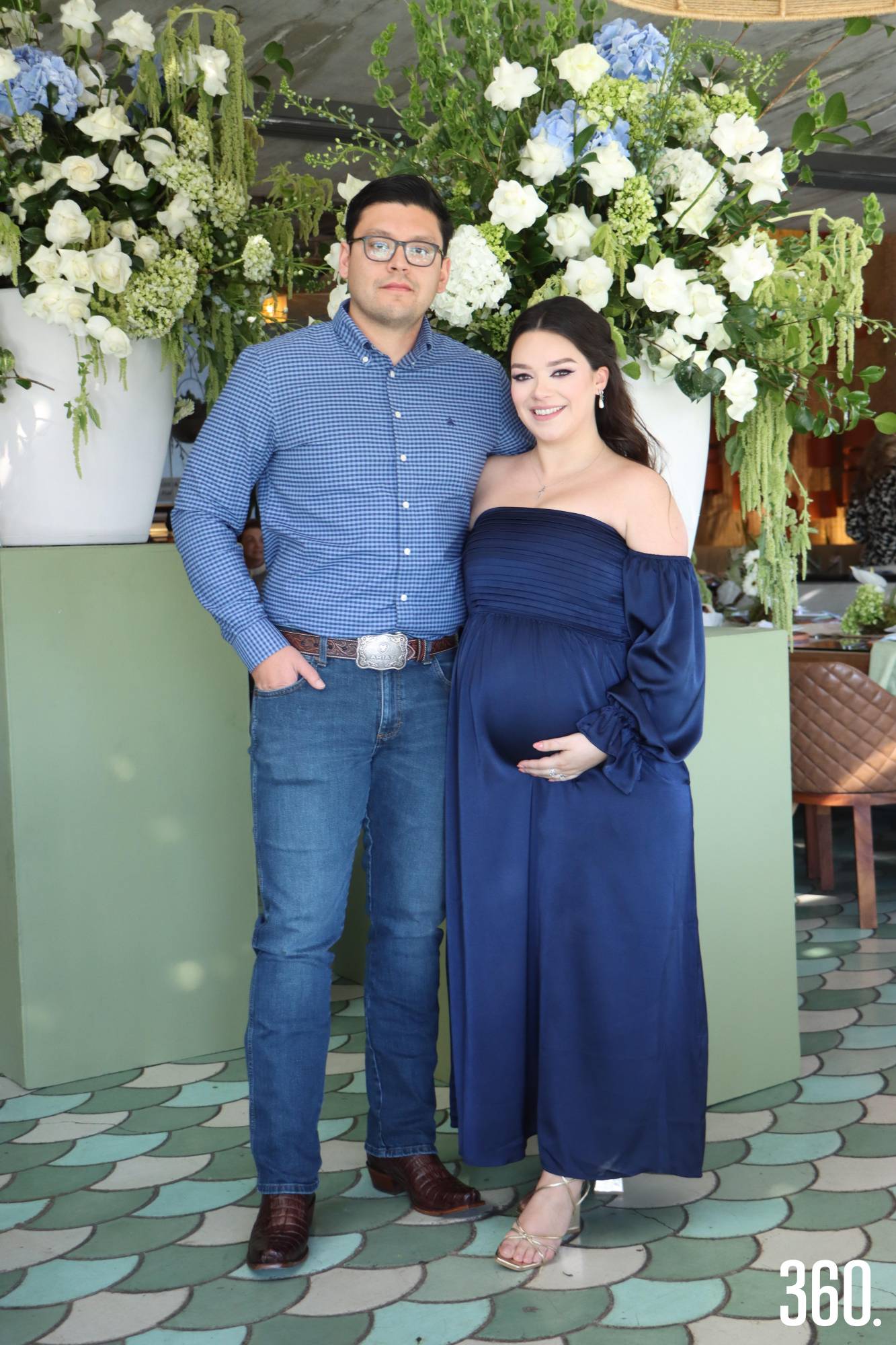 $!Loretto Gutiérrez y su esposo, Guillermo Garza.