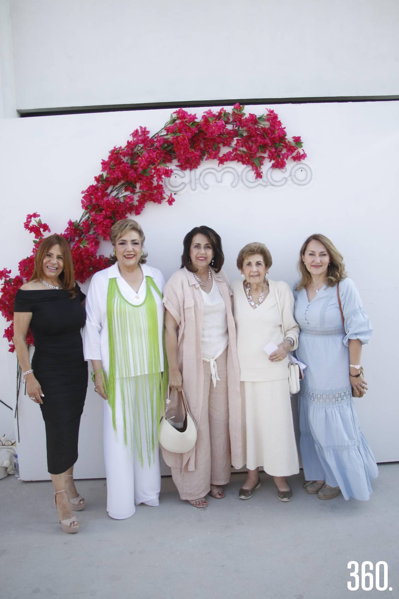 $!Griselda Cepeda, Cuquis Ballesteros, María Eugenia Pérez de De La Peña, Cuquita Jiménez y Lizeth Aguirre.