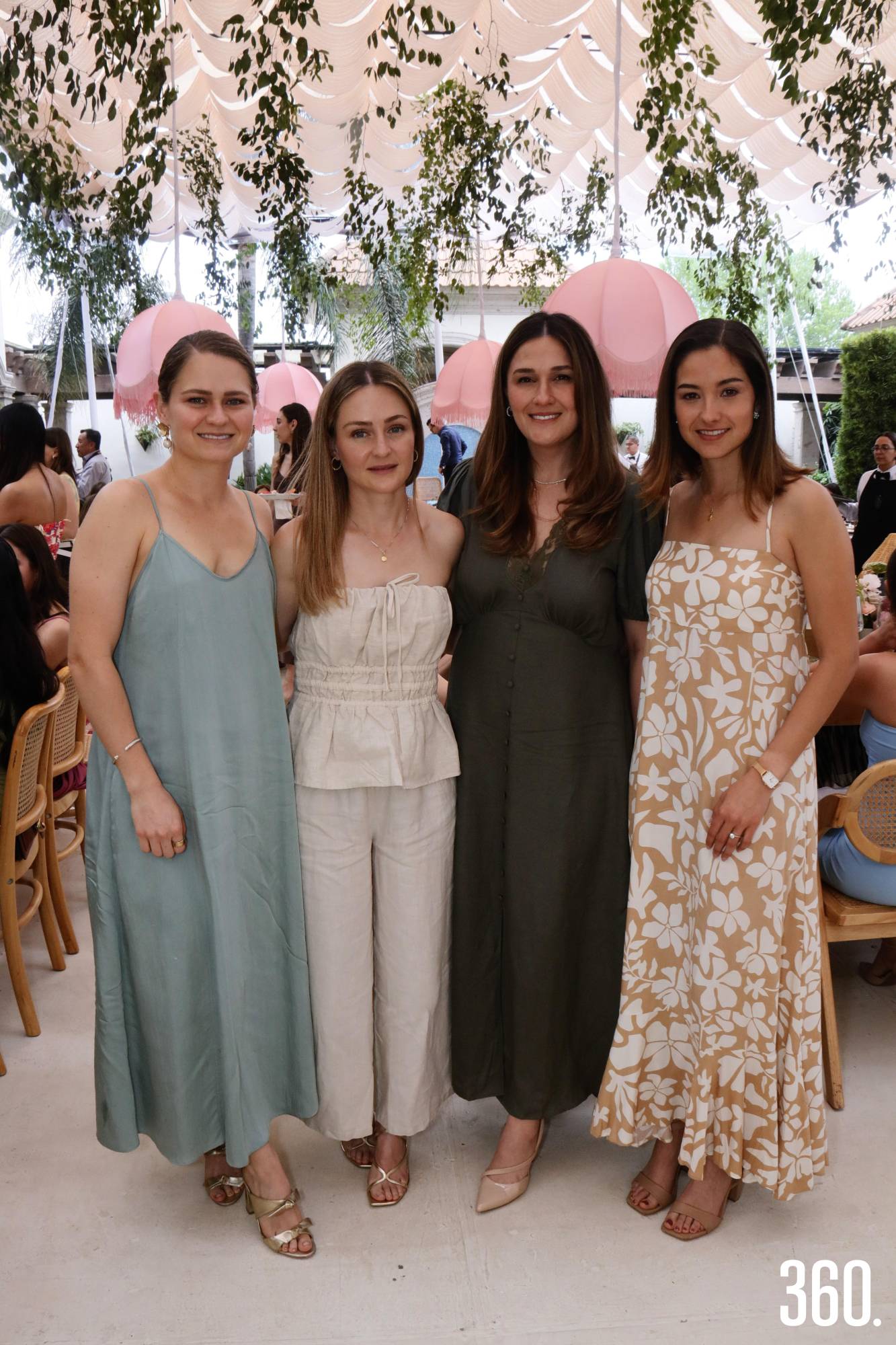 $!Ana Carla y Andrea Arizpe acompañadas por Sofía Molina y Liliana Garza.