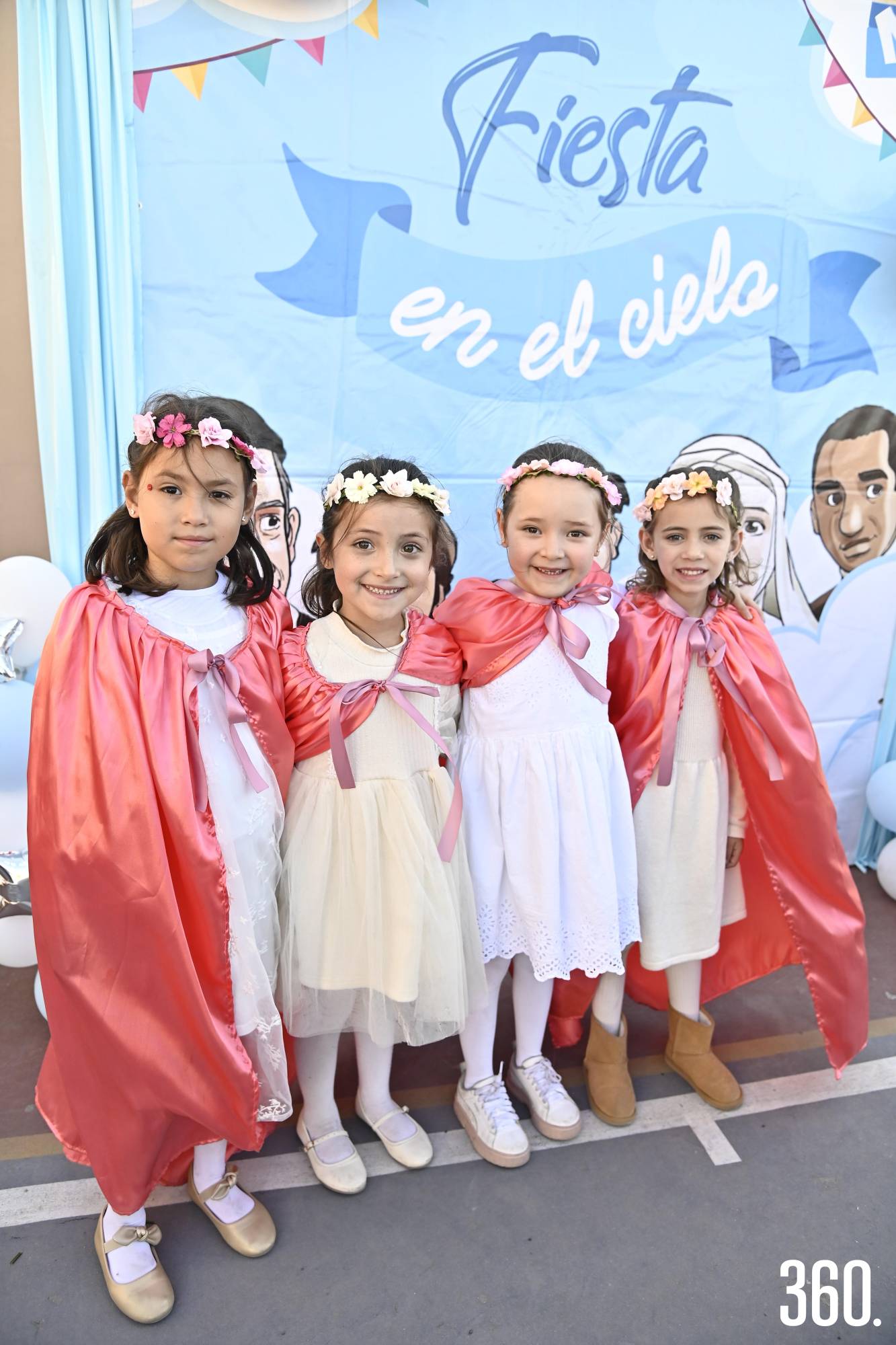 $!Alumnas del Colam personificando a Santa Filomena.