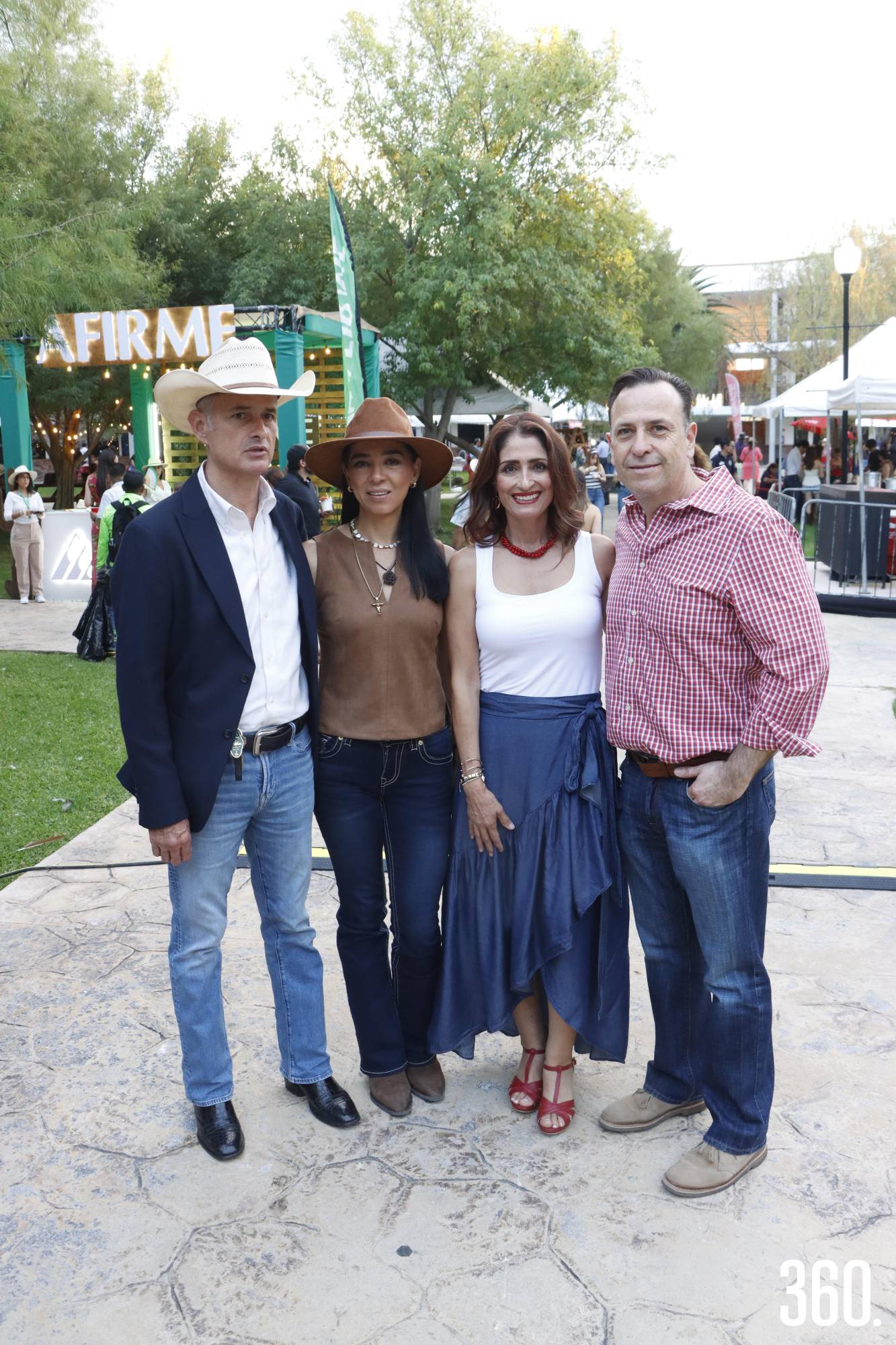 $!Rodolfo Recio, Marcela Carmona, Olga Portillo y Víctor Dávila.