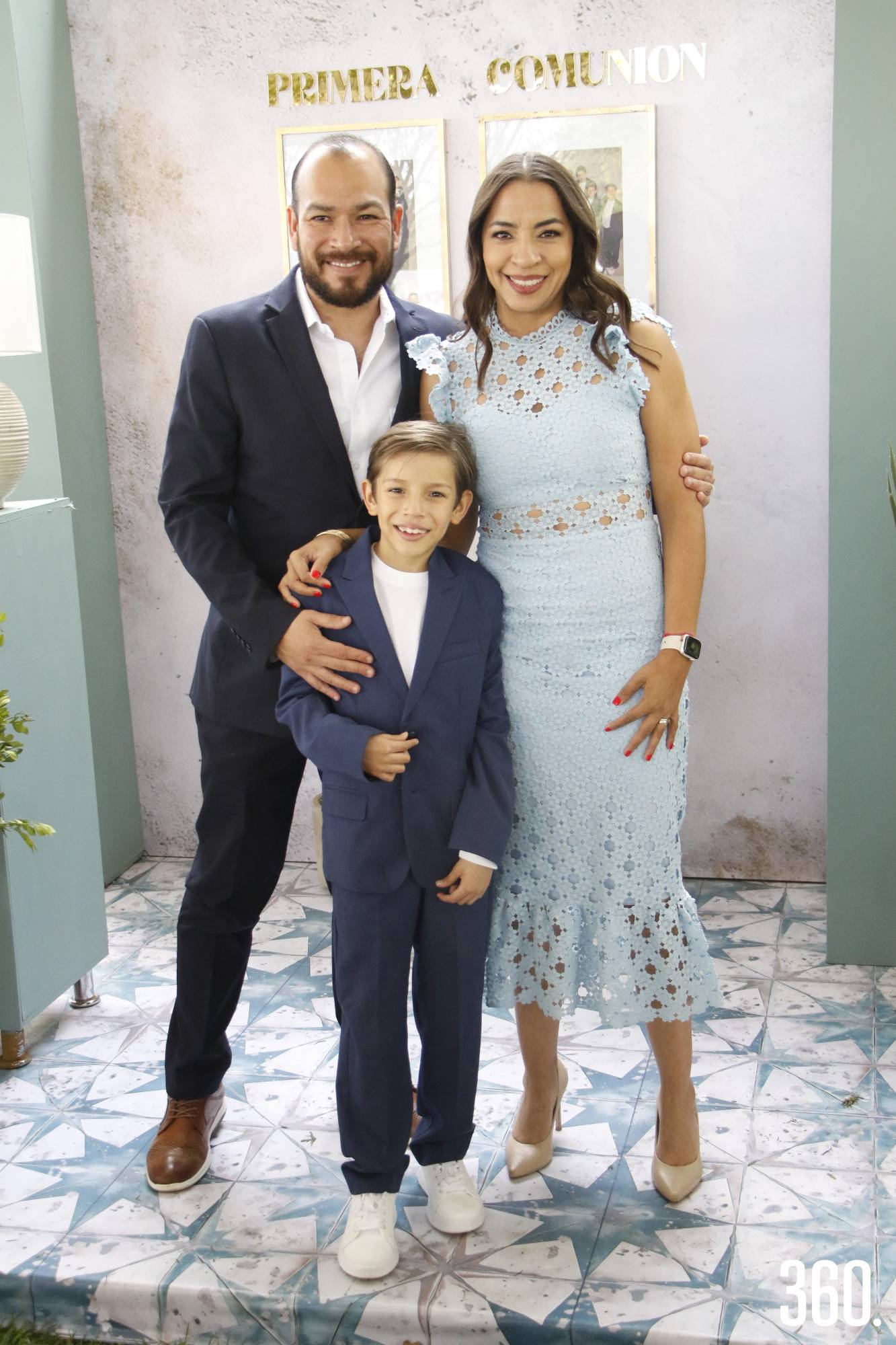 $!Eugenio y Rodrigo Rodríguez y Janett Guillén.