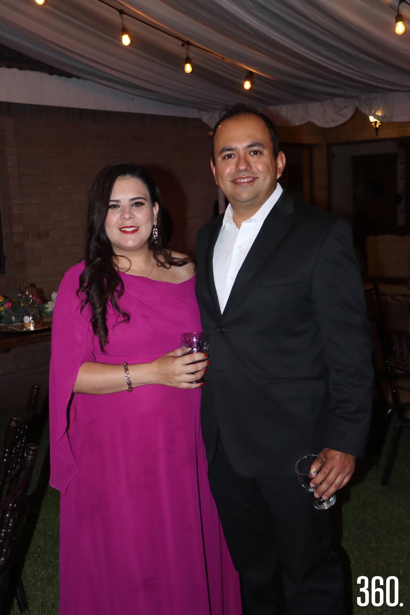 $!Luisa Ramos y Óscar Martínez.