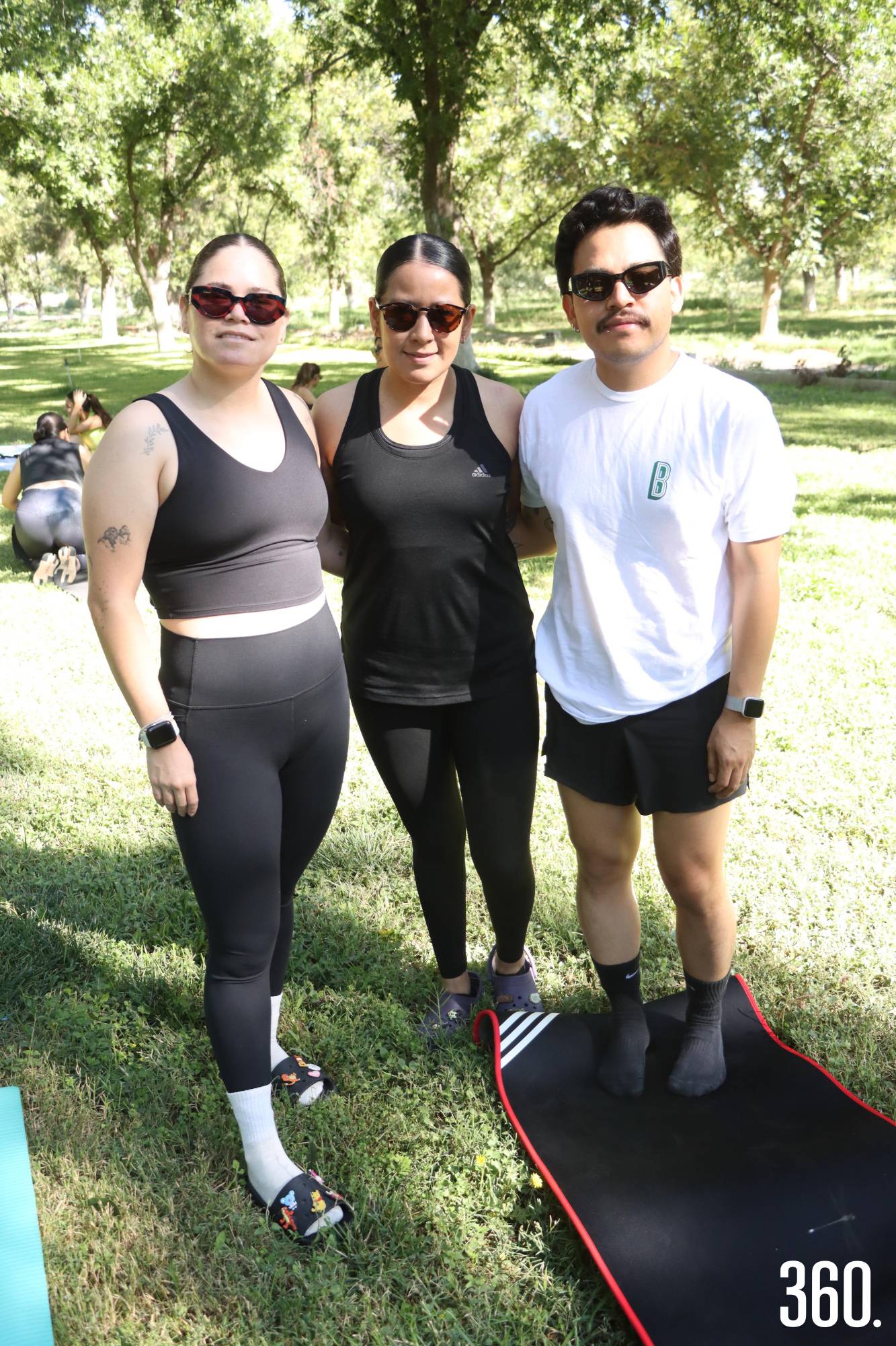 $!Fernanda Hernández, Alma Estrada y Omar Parra.