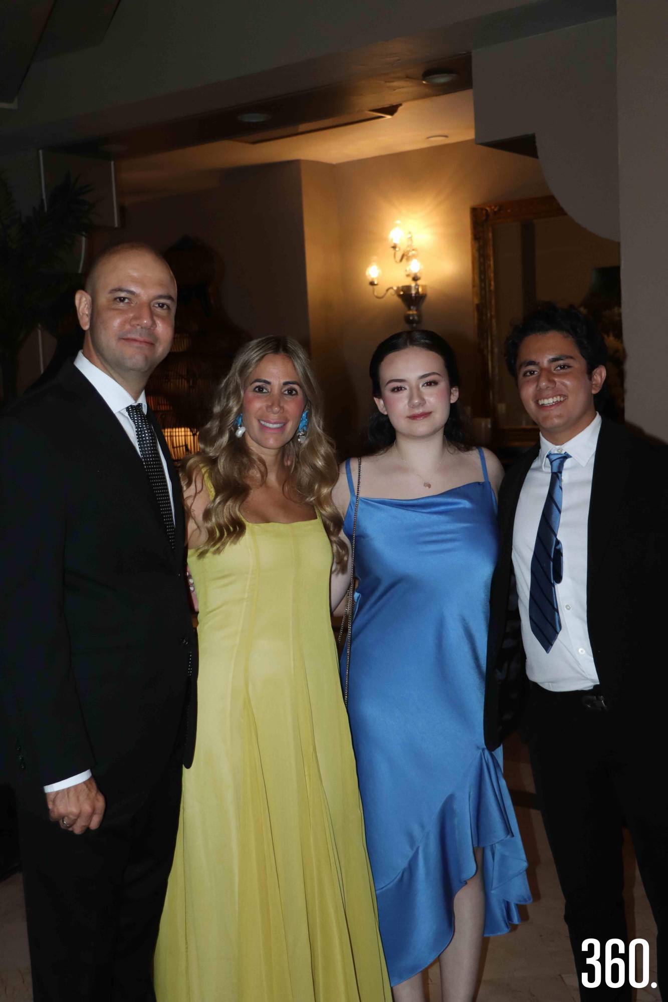 $!José Ramón Leal, Daniela José, Loretta Berlanga y Bernardo Leal.