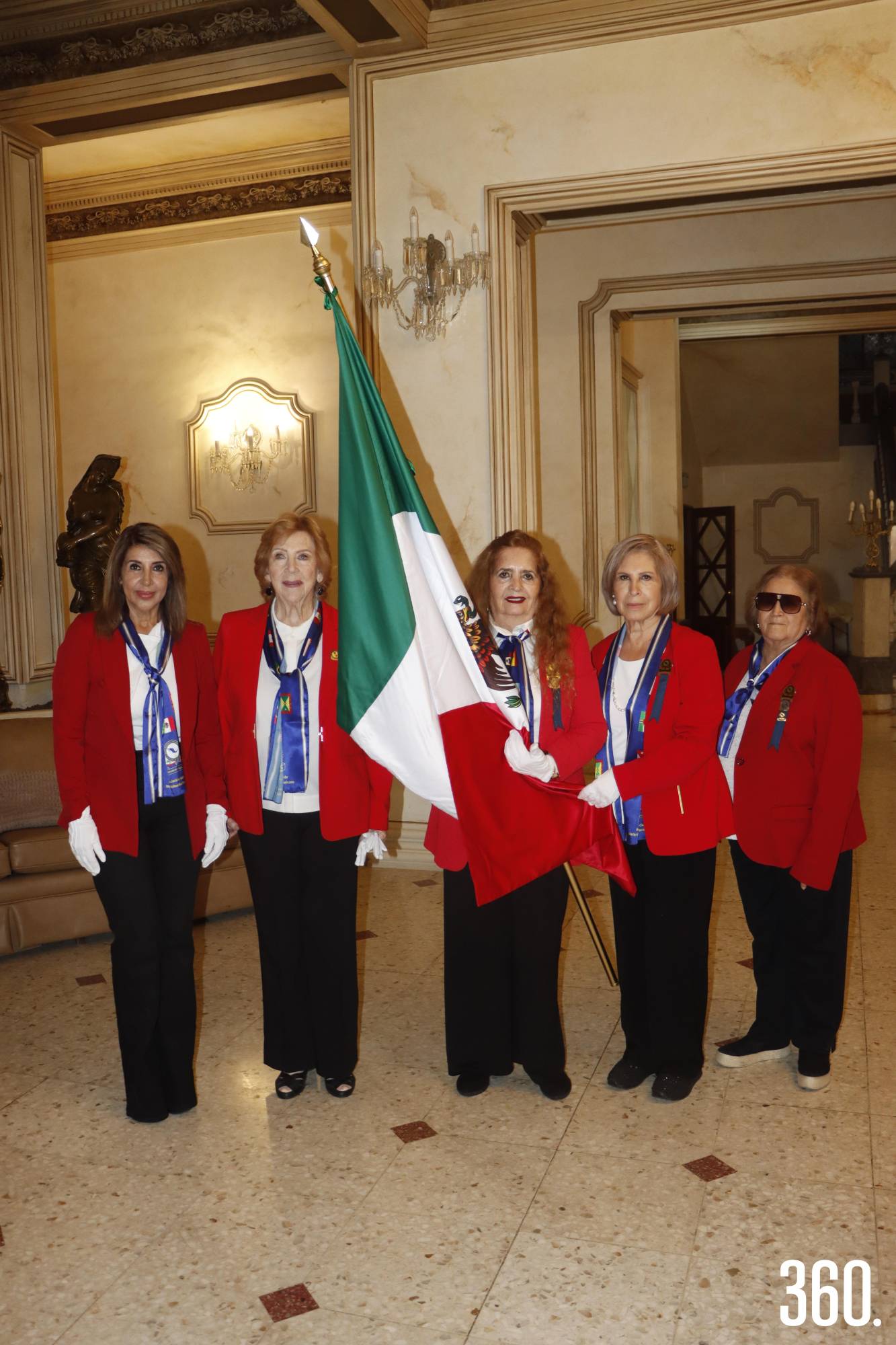 $!Griselda Valdés, Rosa Angélica Garza, Sonia Romo, Rosy Almanza de Morales y Lupita Cabello de Castro.