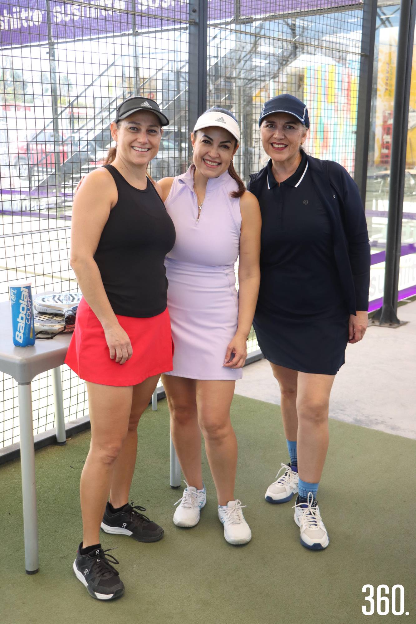 $!Maru Leal, Saira Arias y Liliana Damián.