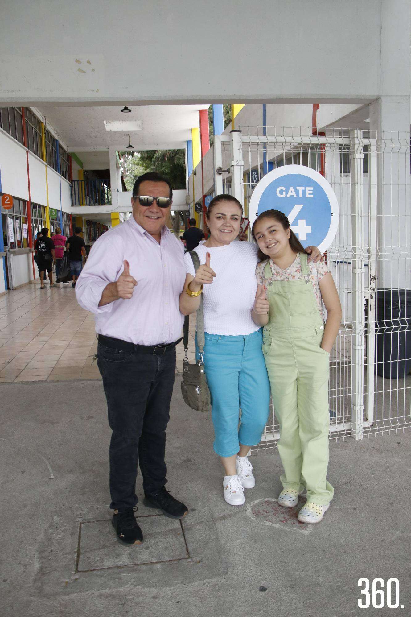 $!Luis Sáenz, Lucía Rentería y Luciana Sáenz.