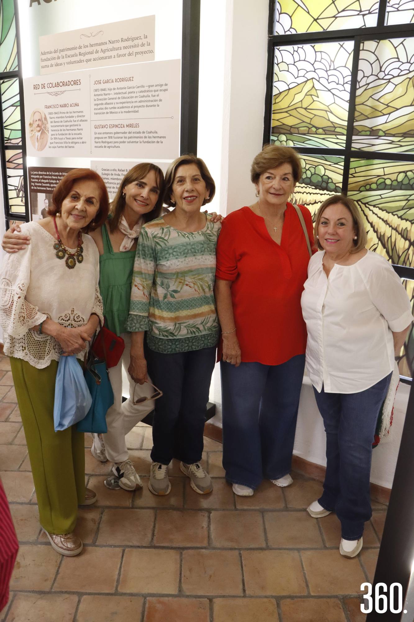 $!Lupita Saade, María Hortensia Lomelí, Celia Rodríguez, Lupita Villarreal y Rosario de Valle.