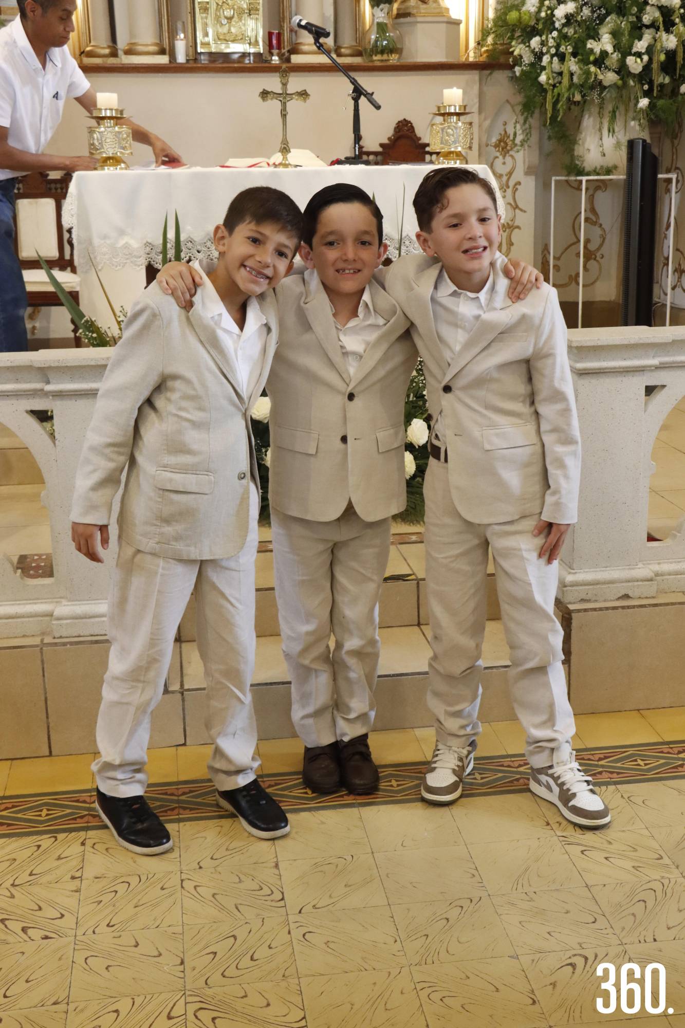 $!Nicolás Leal, Daniel González y Rafael Villarreal.