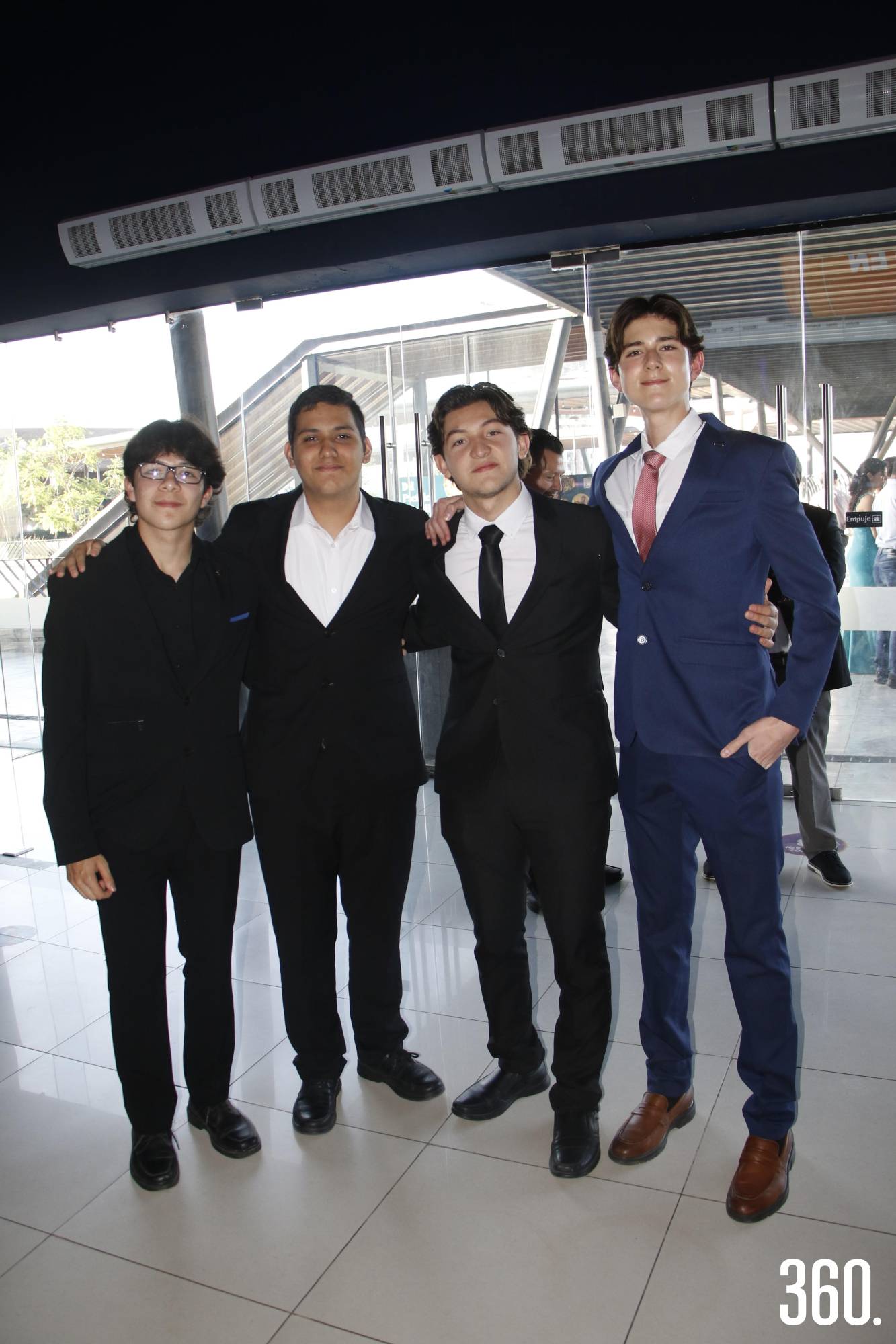 $!Ioshua Marines, Ibrahim Martínez, Alan Robledo y Octavio Saucedo.
