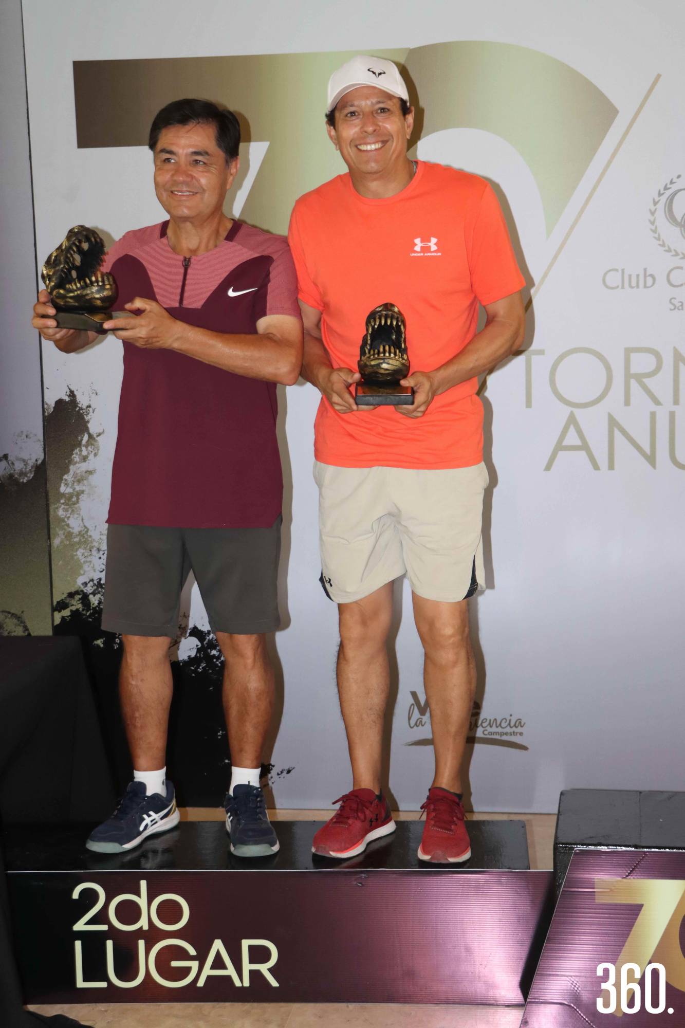 $!Javier Orozco e Isaías San Gabriel, 2ndo lugar Dobles Varonil C.