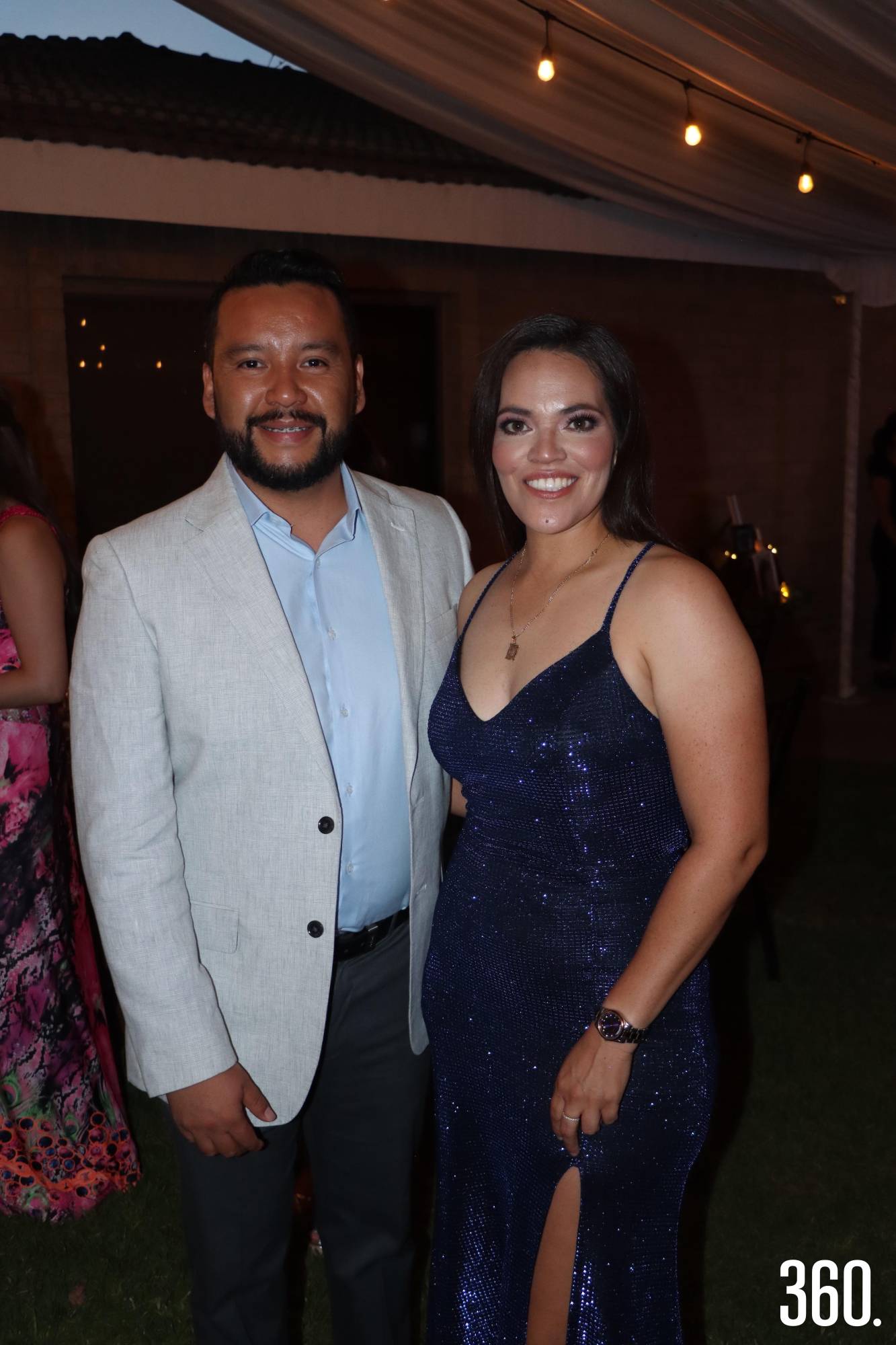 $!Edgar Domínguez y Maud Ruelas.