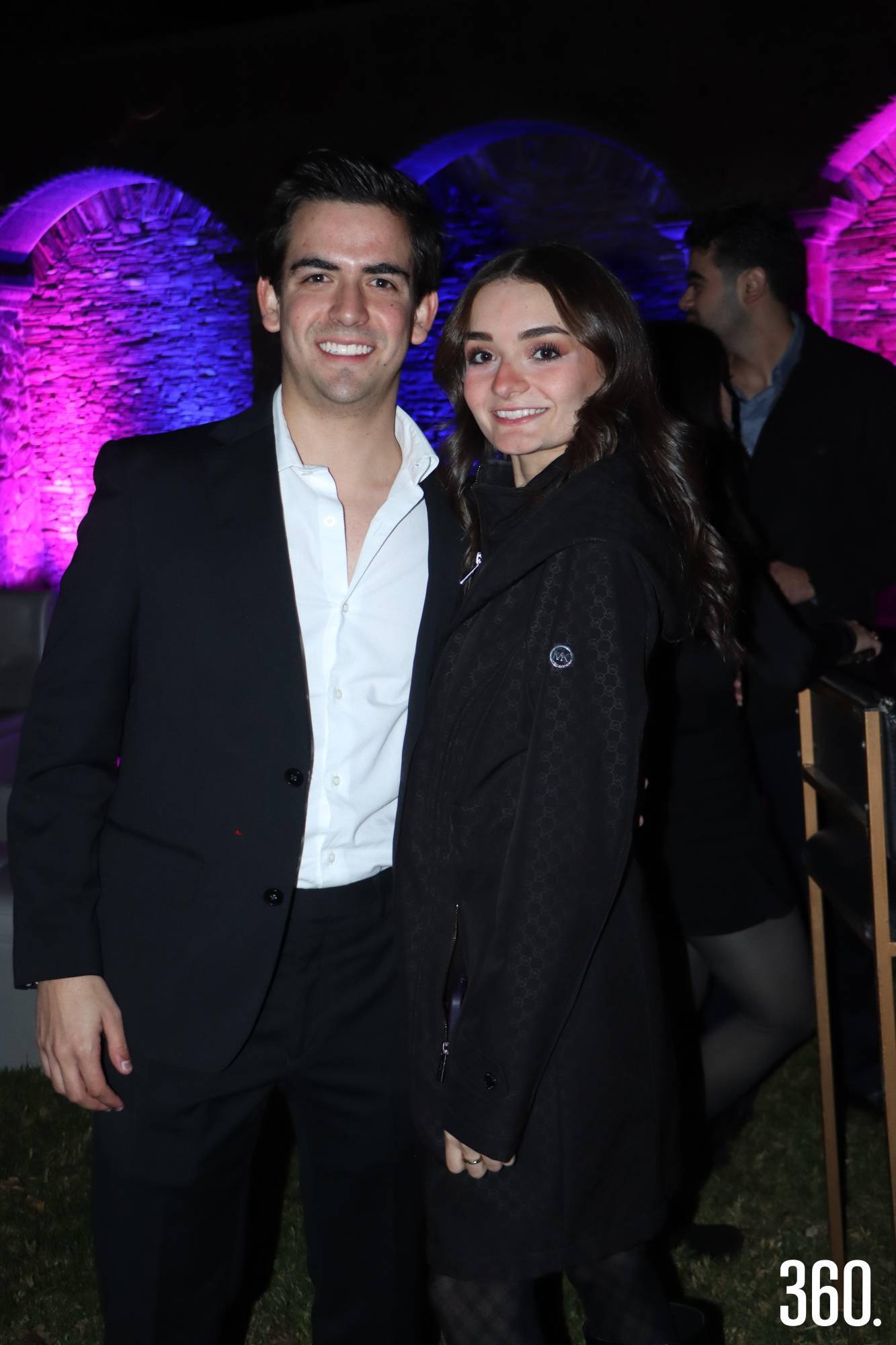 $!Santiago Martínez y Vanessa Maycotte.