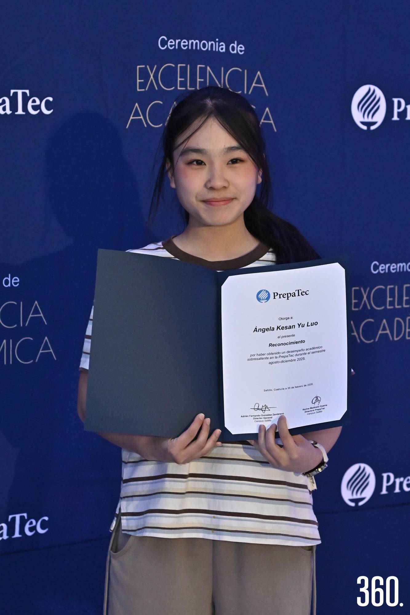 $!Ángela Kesan Yu Luo.