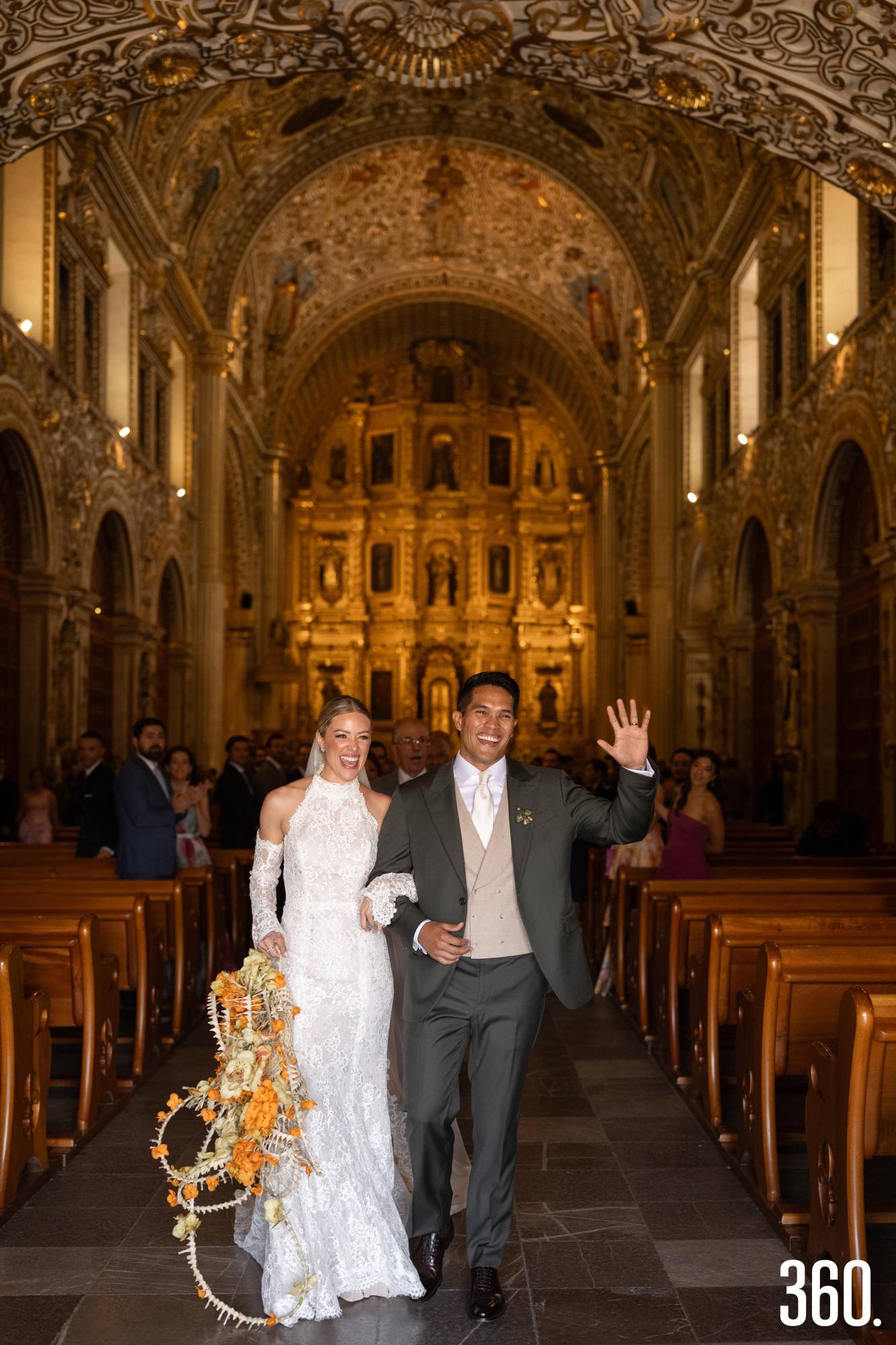 $!Patricia Villarreal Martínez y Carlos Alberto Téllez Rodríguez celebraron su boda en Oaxaca, rodeados de familiares y amigos.