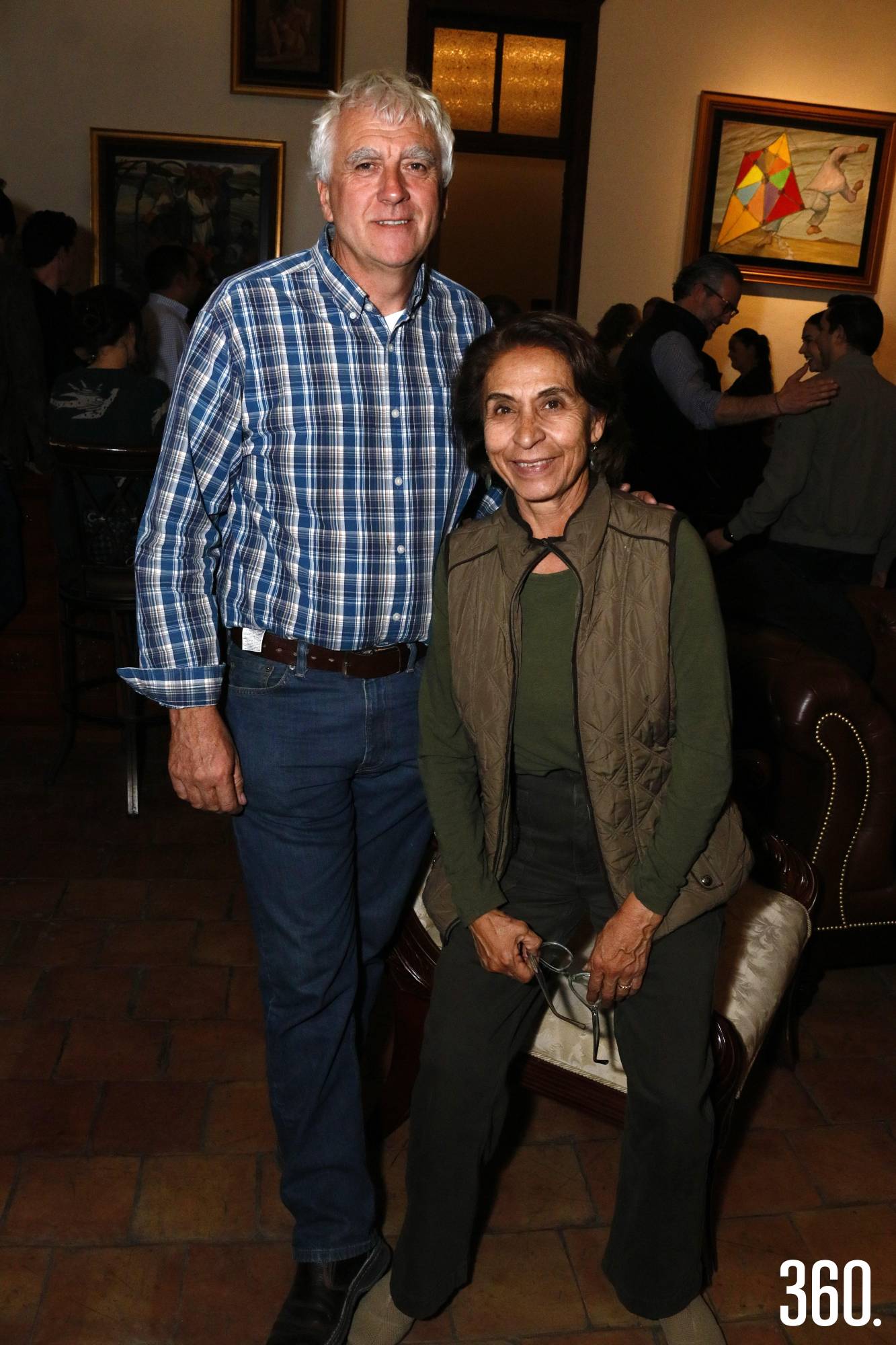 $!Laurent Panis y Kena Bustillo.