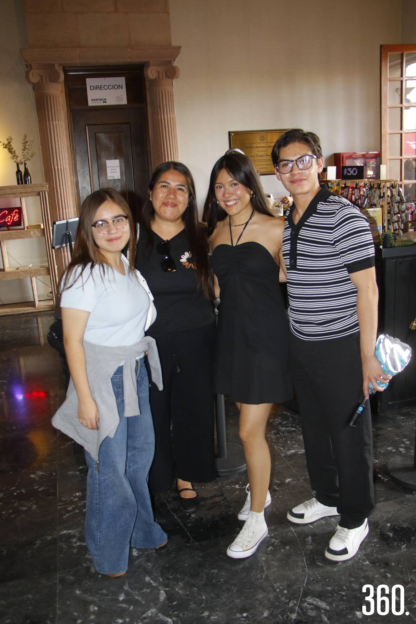 $!Victoria Rodríguez, Saraí, Belén y Tarek Contreras.
