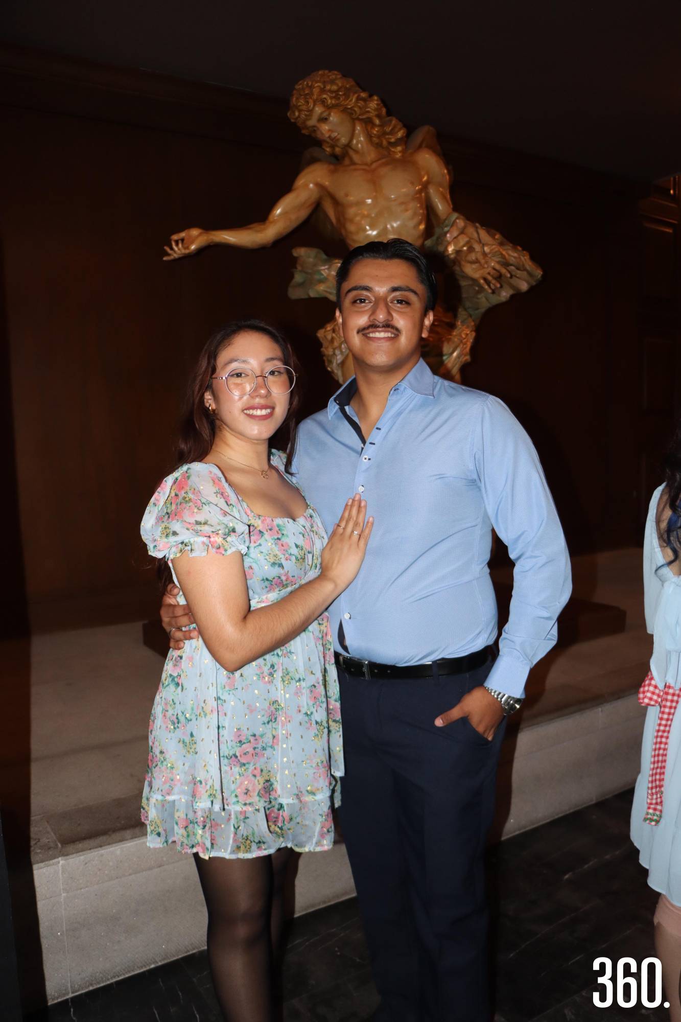 $!Michelle Manjarrés e Iván Avendaño.