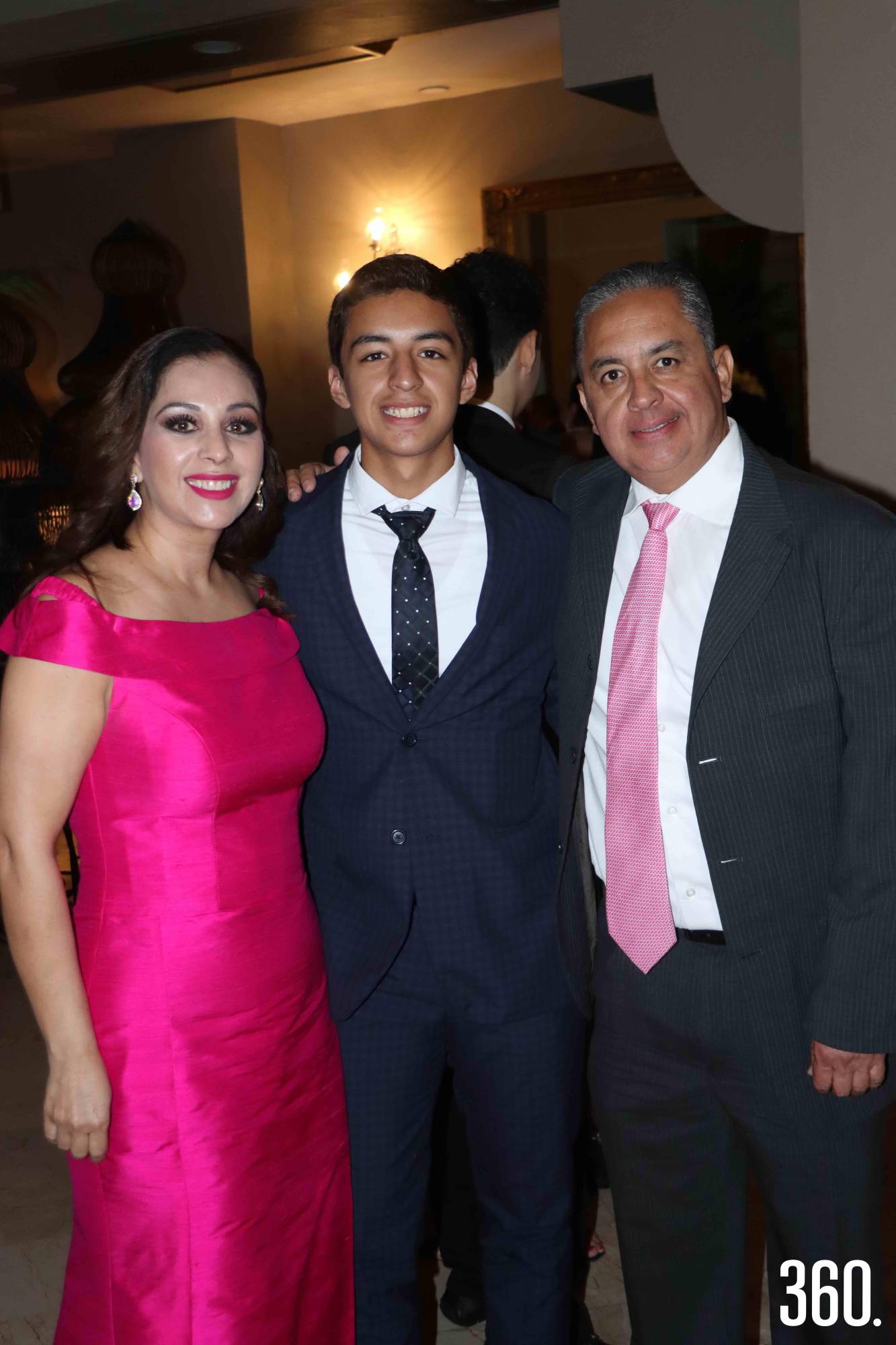 $!Erika Galán, Daniel y Heriberto Herrera.