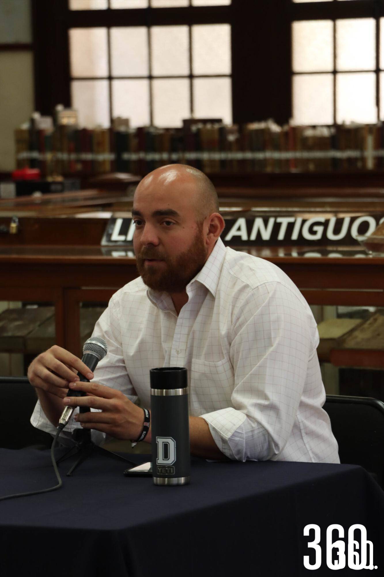 $!Josué Garza, director del Ateneo Fuente.