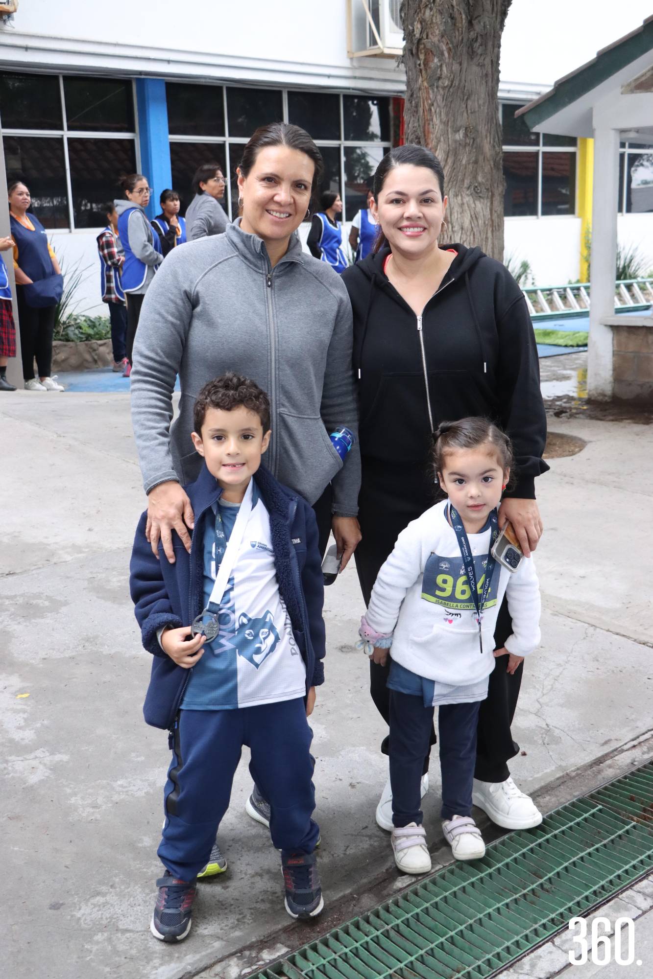$!Claudia Tobías, Yessica López, Alfonso Sánchez e Isabella Contreras.