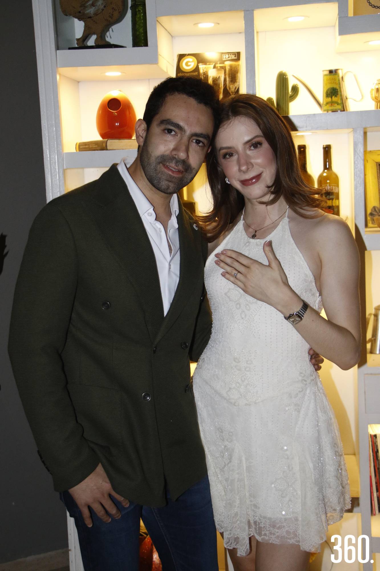 $!Antonio Madrigal y Sofía Medrano.