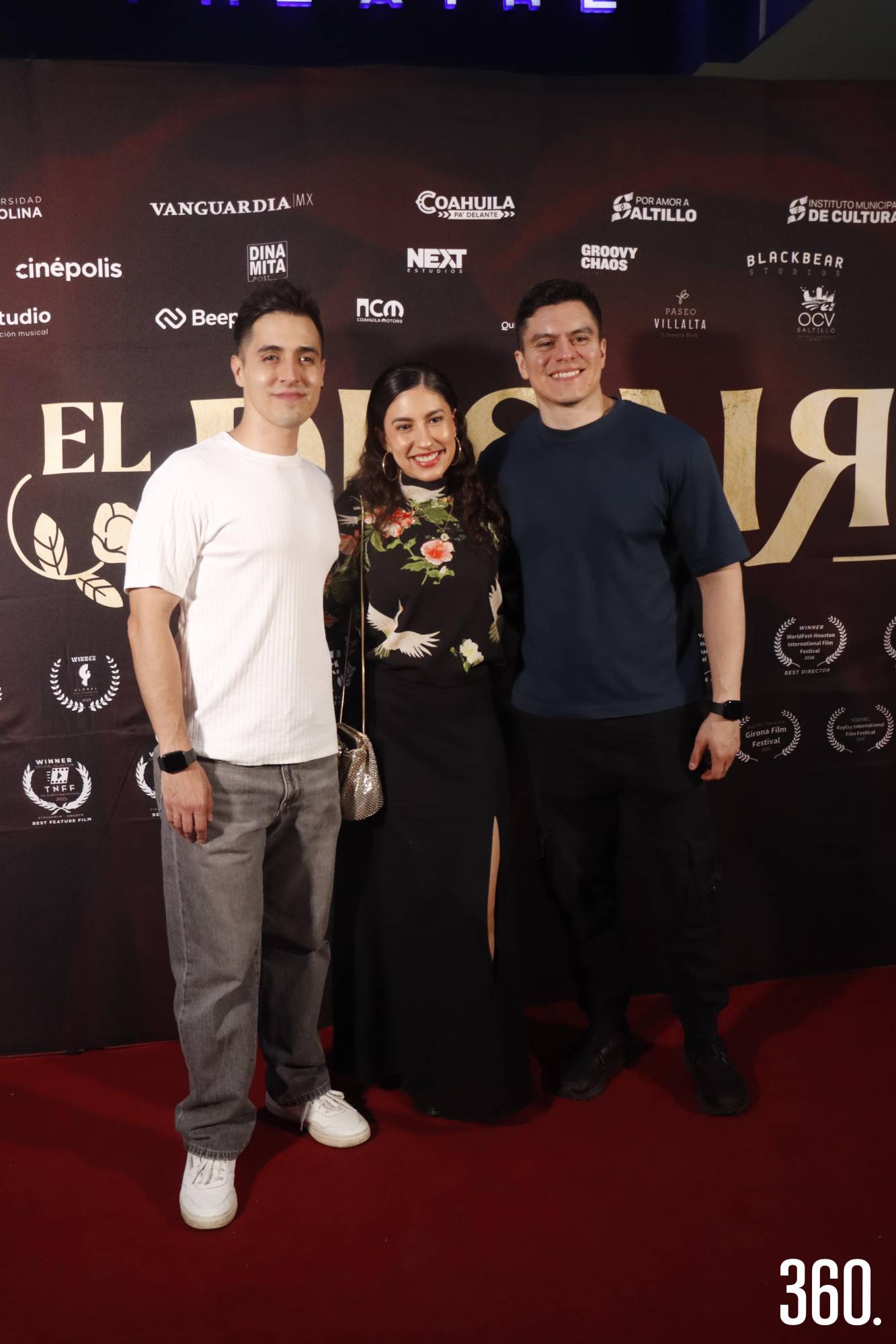$!Eduardo Ondarza, Karen Martí y Leonem Ortiz.