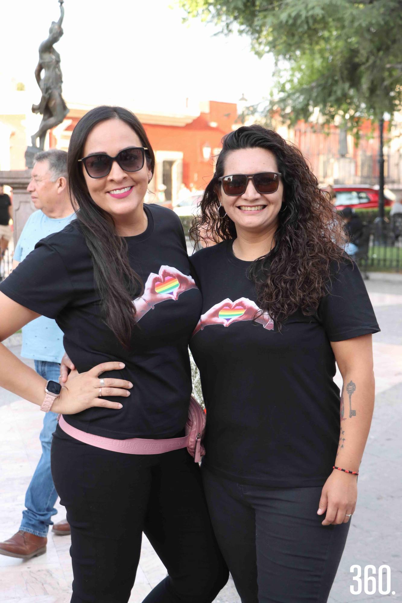 $!Cindy González y Daniela Medina.