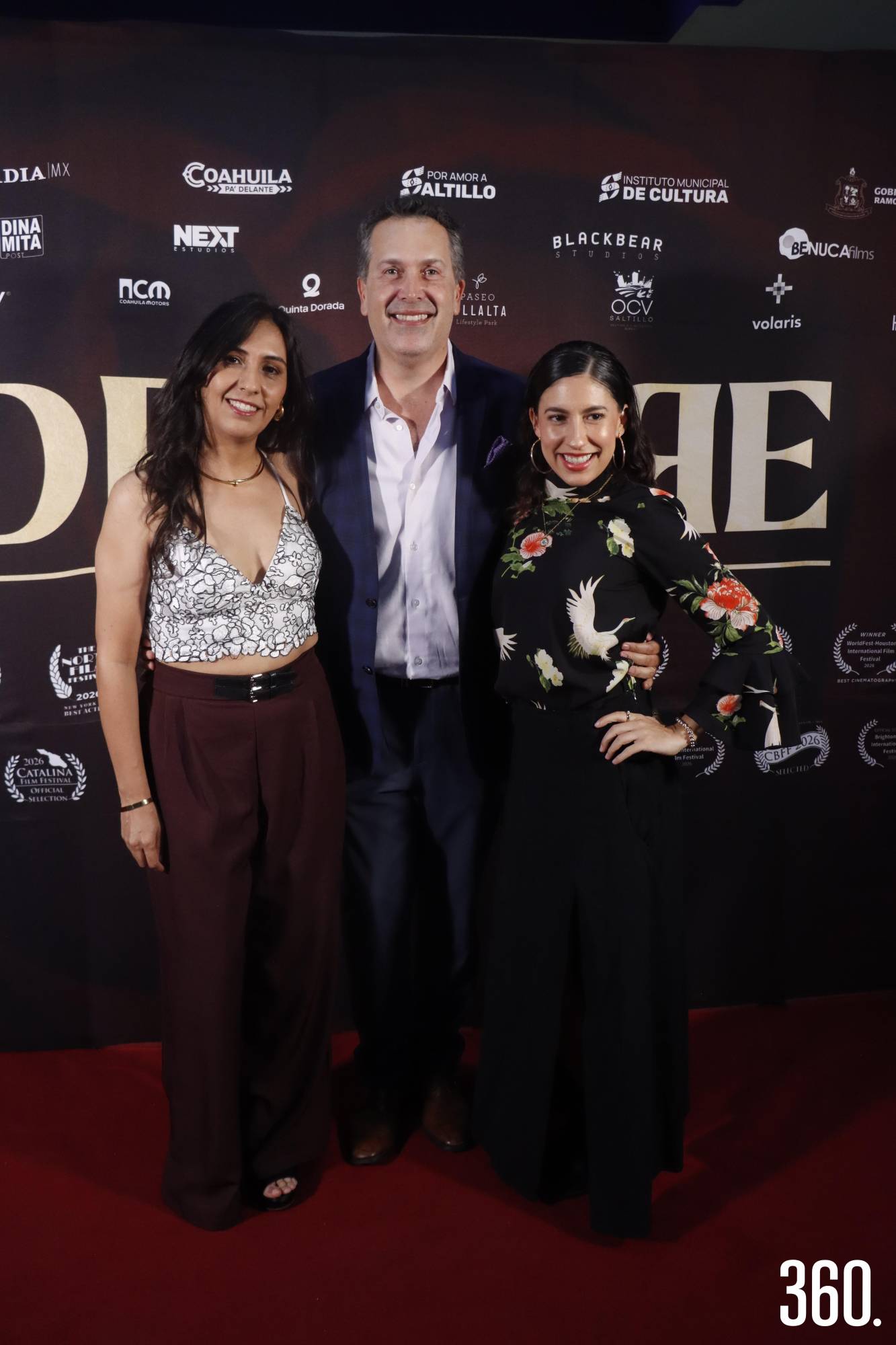 $!Alba Garza, Armando Castilla y Karen Martí.