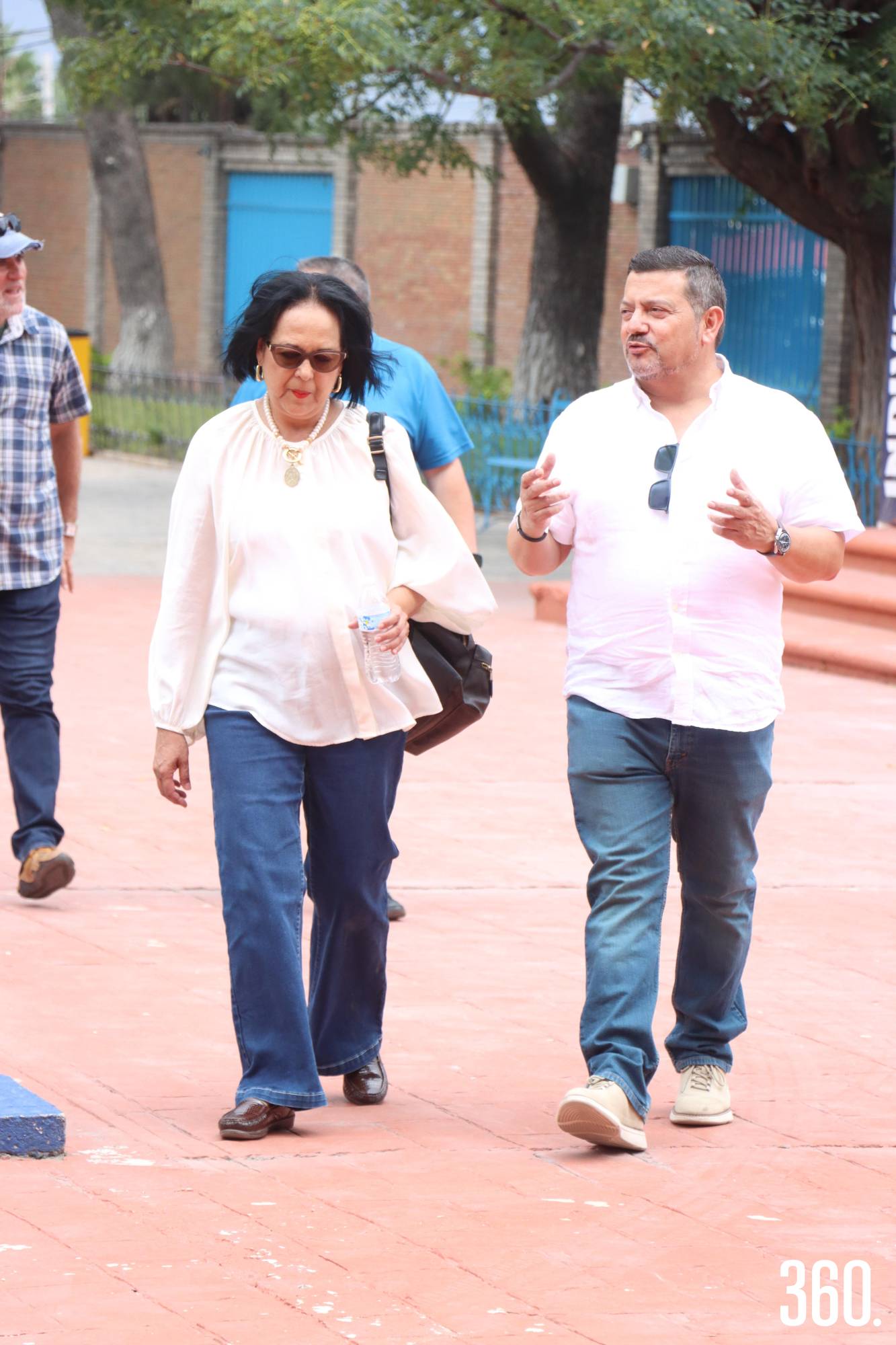 $!Patricia Burciaga y Carlos Contreras.
