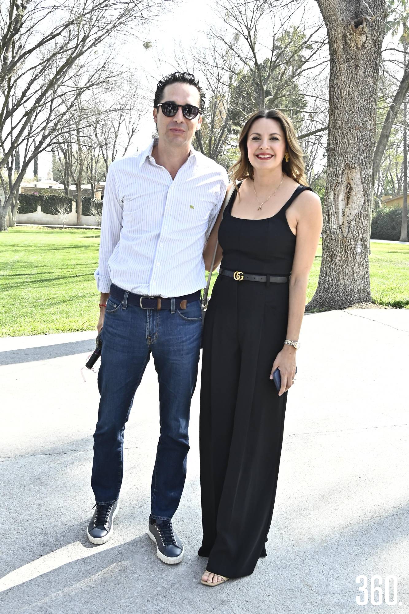 $!David Aguirre y Miriam Flores.