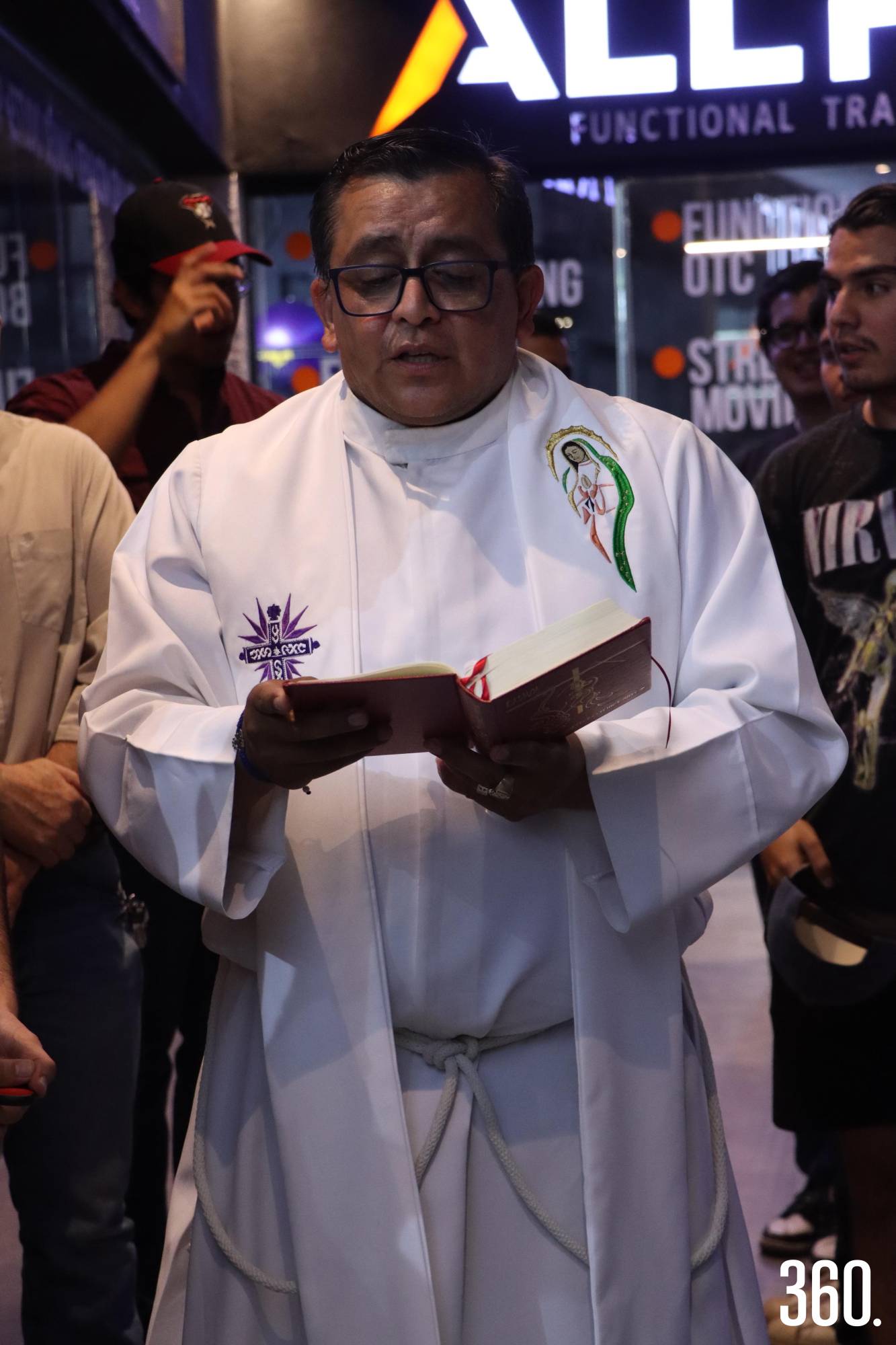 $!Padre Claudio Longoria.
