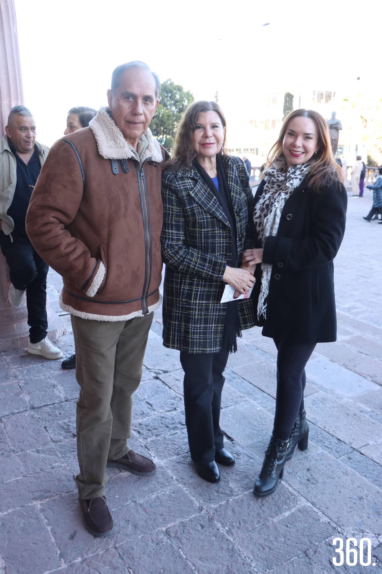 $!David Medina, Ana Sánchez y Daniela Medina.