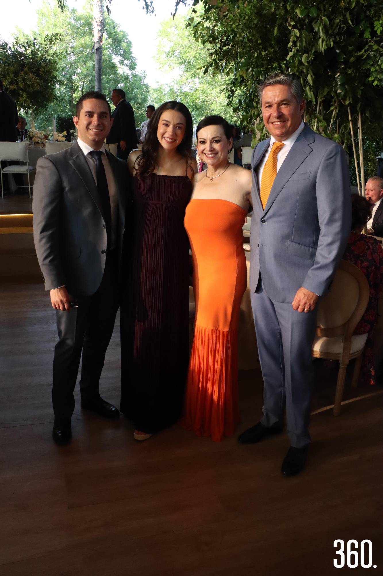 $!Gerardo Morales, María Jimena López, Iza y Juan Carlos López.