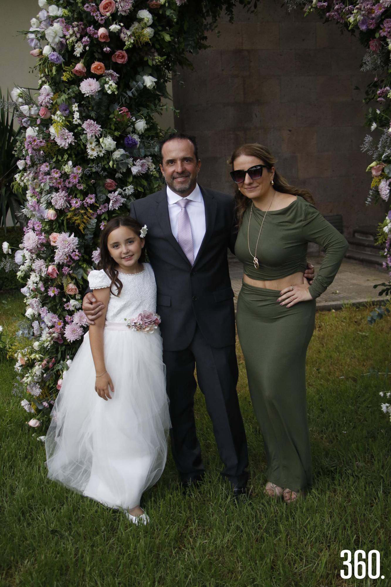 $!Isabella, Arturo y Regina Ferrer.