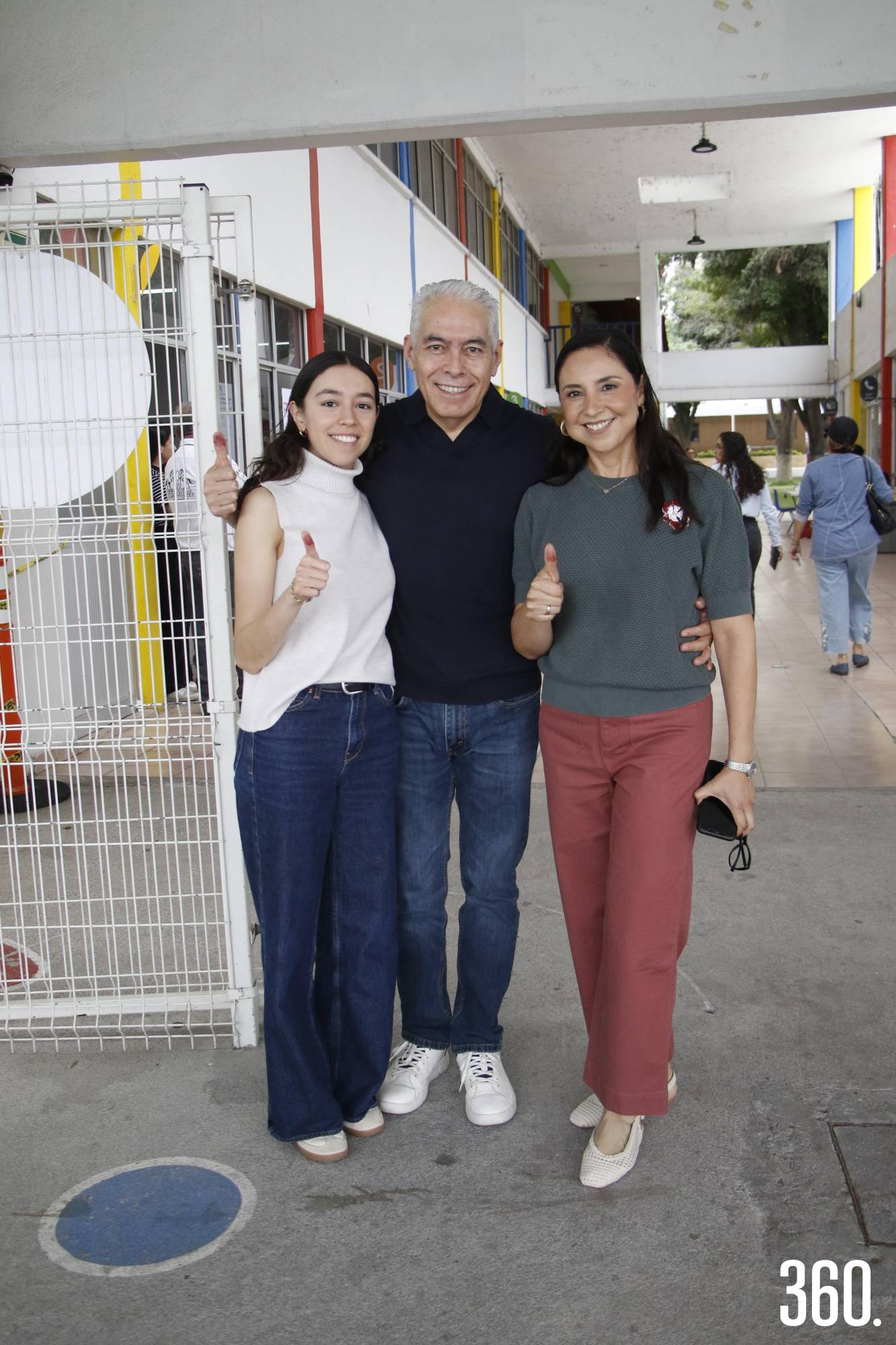 $!Claudia Padrón, Pedro y Sofía Morales.
