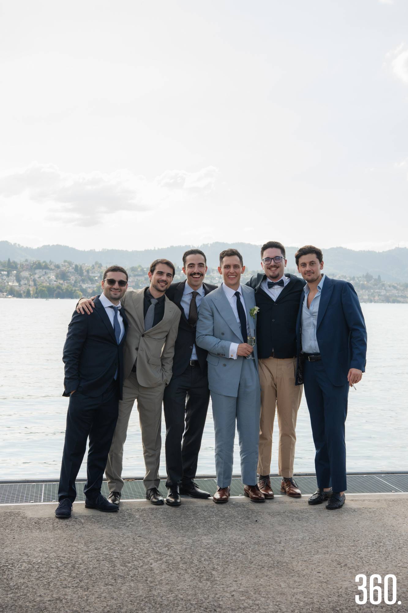 $!Guilherme, Jonathan, Enrico, Andrés, Rodrigo y Romain.