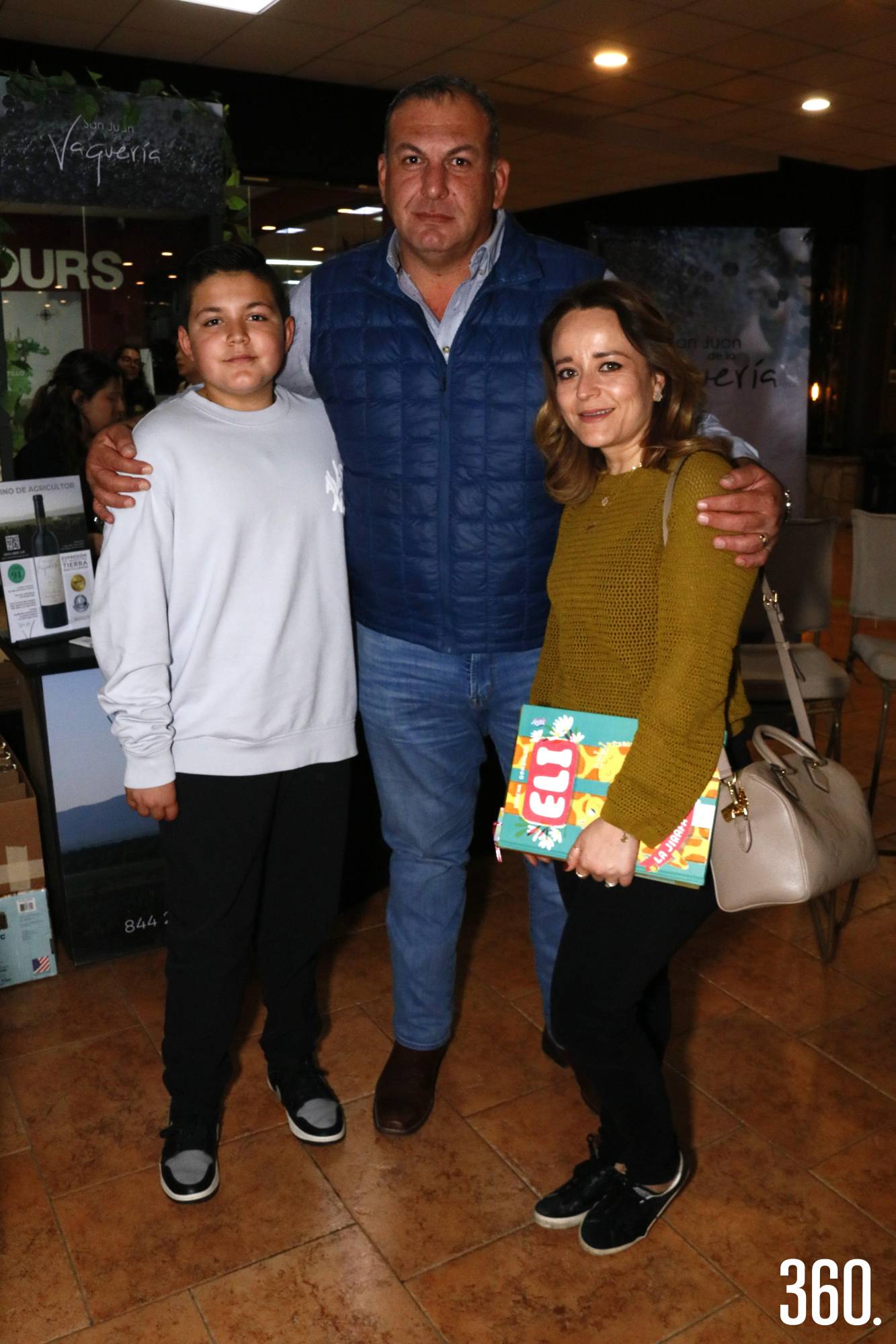 $!Jorge, Jorge Alejandro Dainitín acompañados por Laura Guzmán.