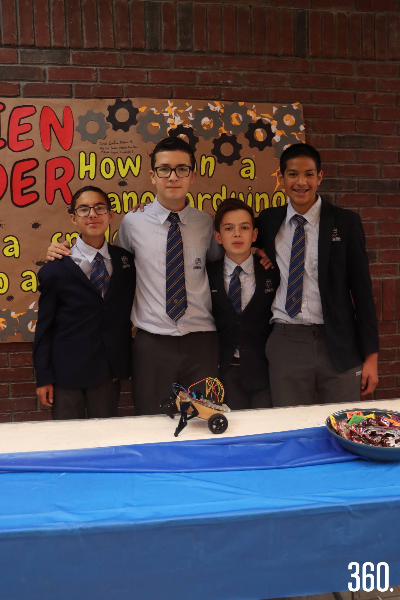 $!Ernesto Rodríguez, Mario José Madero, José Carlos Robles y Miguel Ángel Ríos.